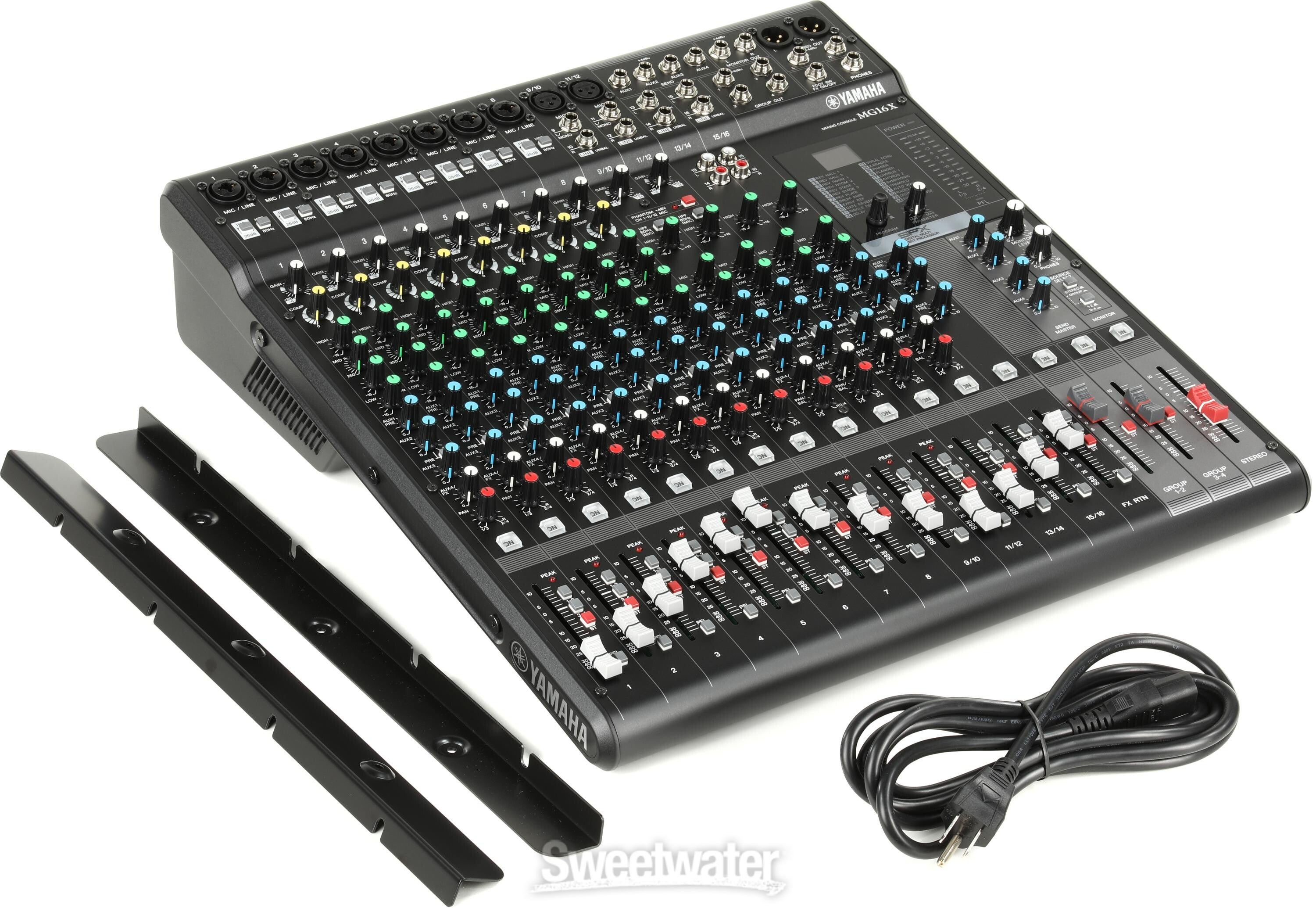 Yamaha MG16X CV 16-channel Stereo Mixer | Sweetwater