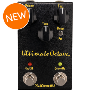 Fulltone Ultimate Octave Fuzz Pedal | Sweetwater Fulltone Ultimate Octave Fuzz Pedal | Sweetwater