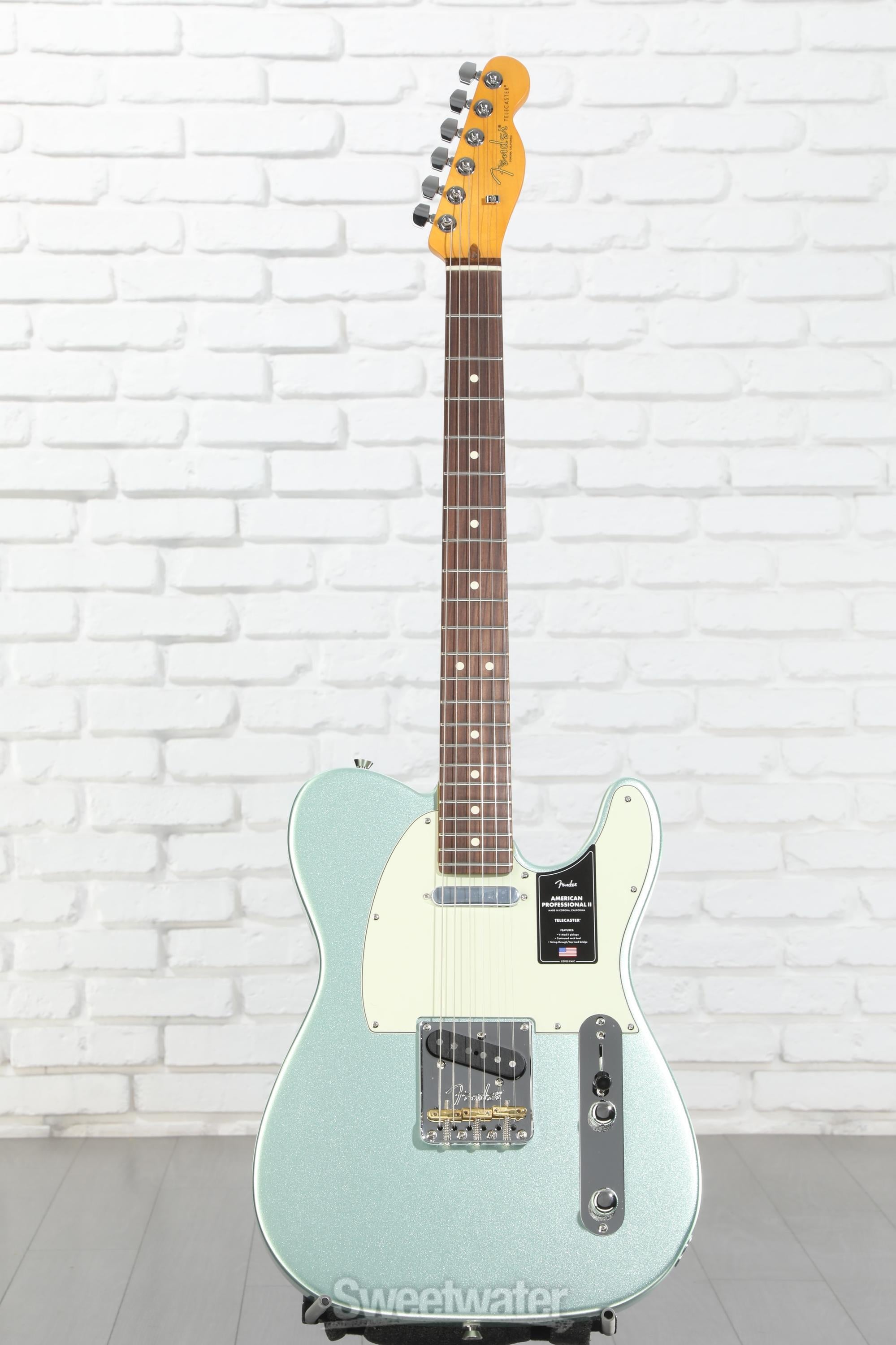 Fender American Professional II Telecaster - Mystic Surf Green