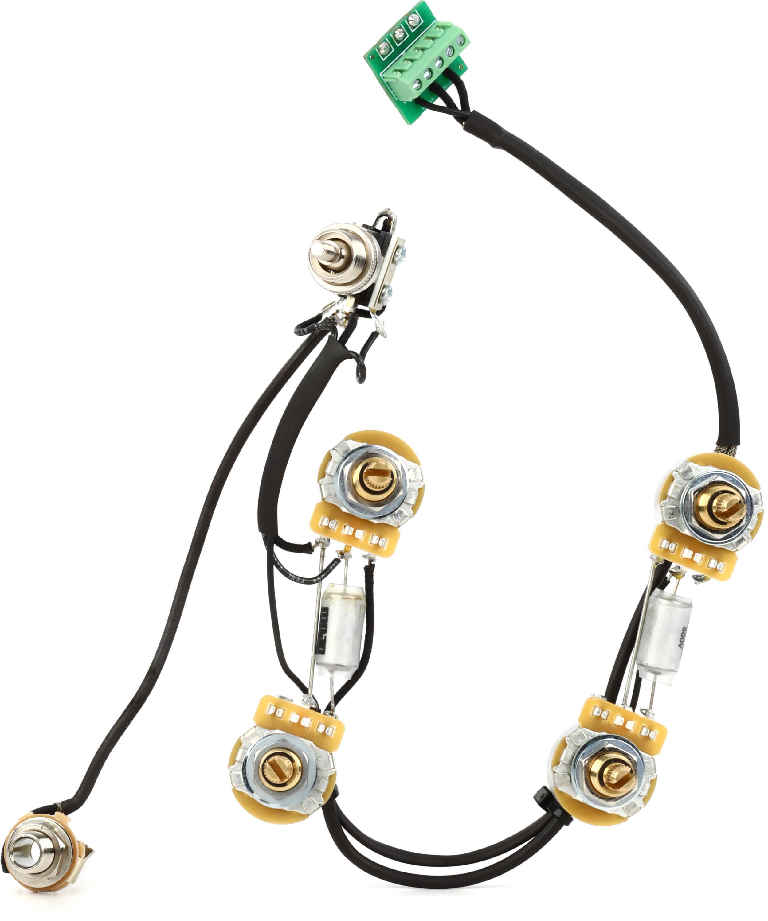 Mojotone Solderless ES335 Guitar Wiring Harness Sweetwater