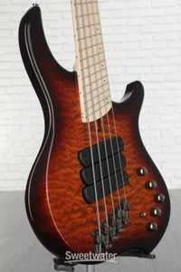 Dingwall Guitars Combustion 5-string Electric Bass - Vintage Burst with Maple Fingerboard