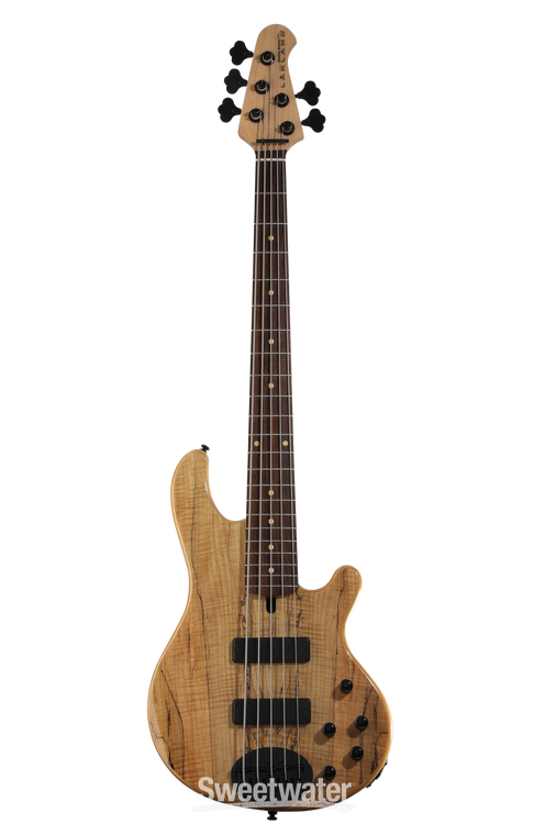 Lakland Skyline 55-01 Deluxe Spalted Maple Bass Guitar - Natural