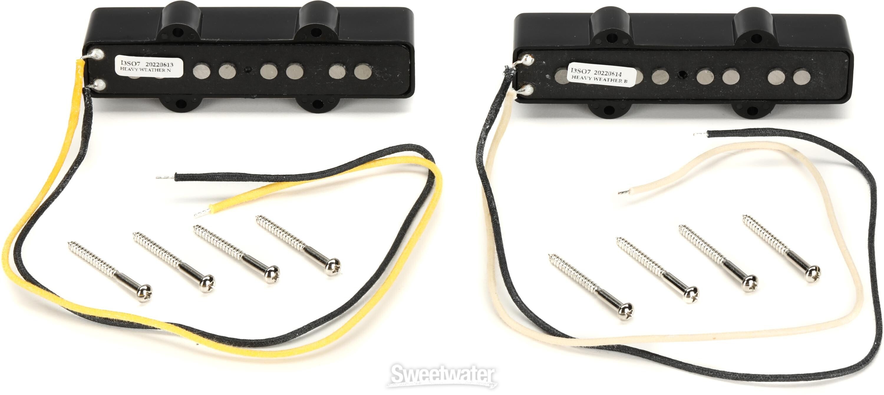 Seymour Duncan Heavy Weather Jazz Bass Pickup Set | Sweetwater