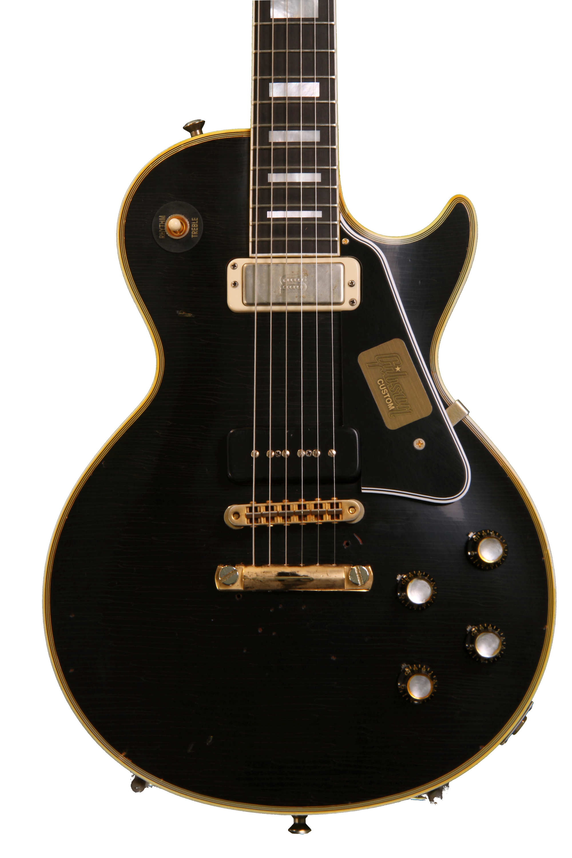 Gibson Custom Robby Krieger 1954 Les Paul Custom - Lamp Black