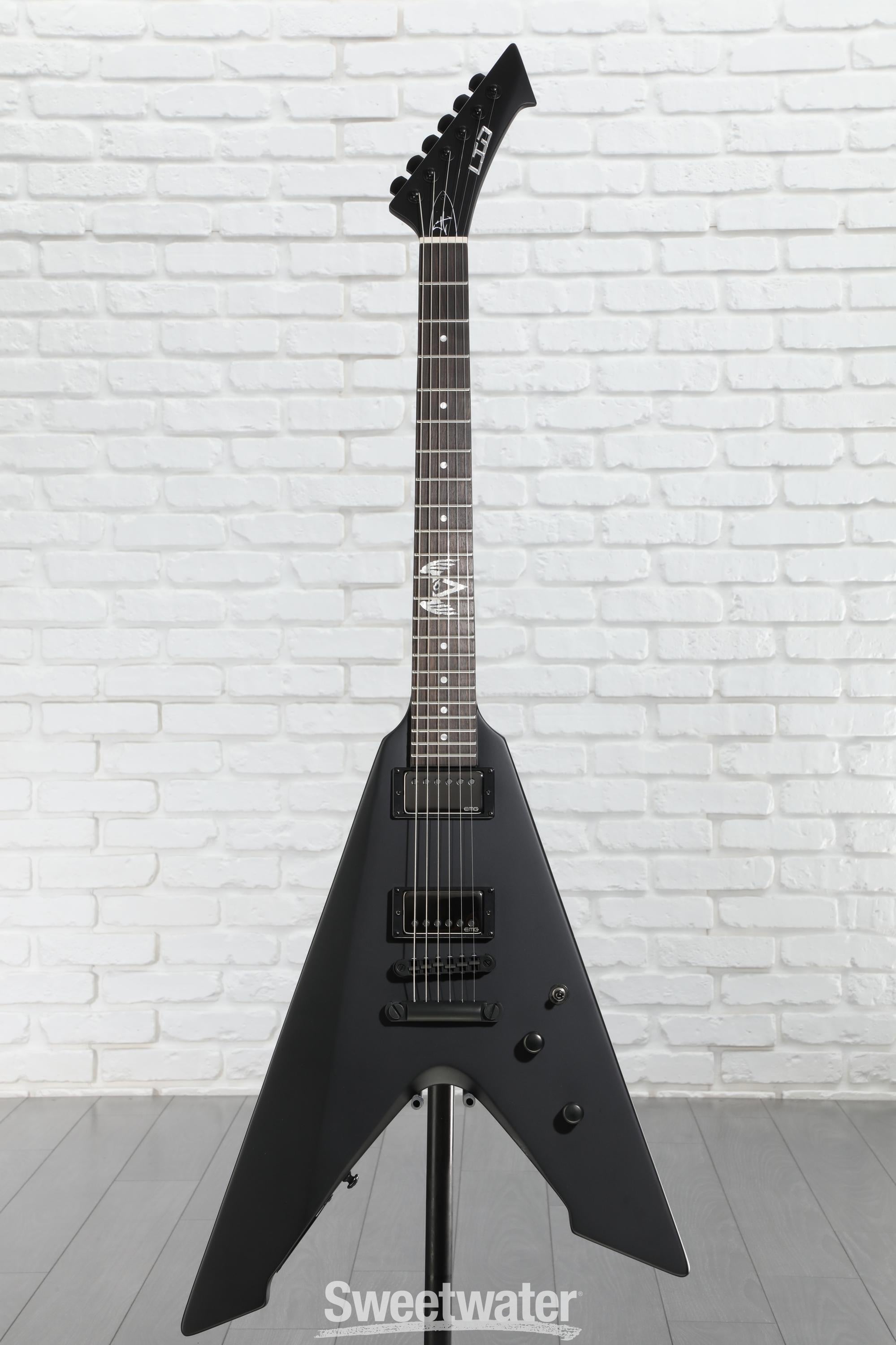 ESP LTD Vulture - Black Satin | Sweetwater