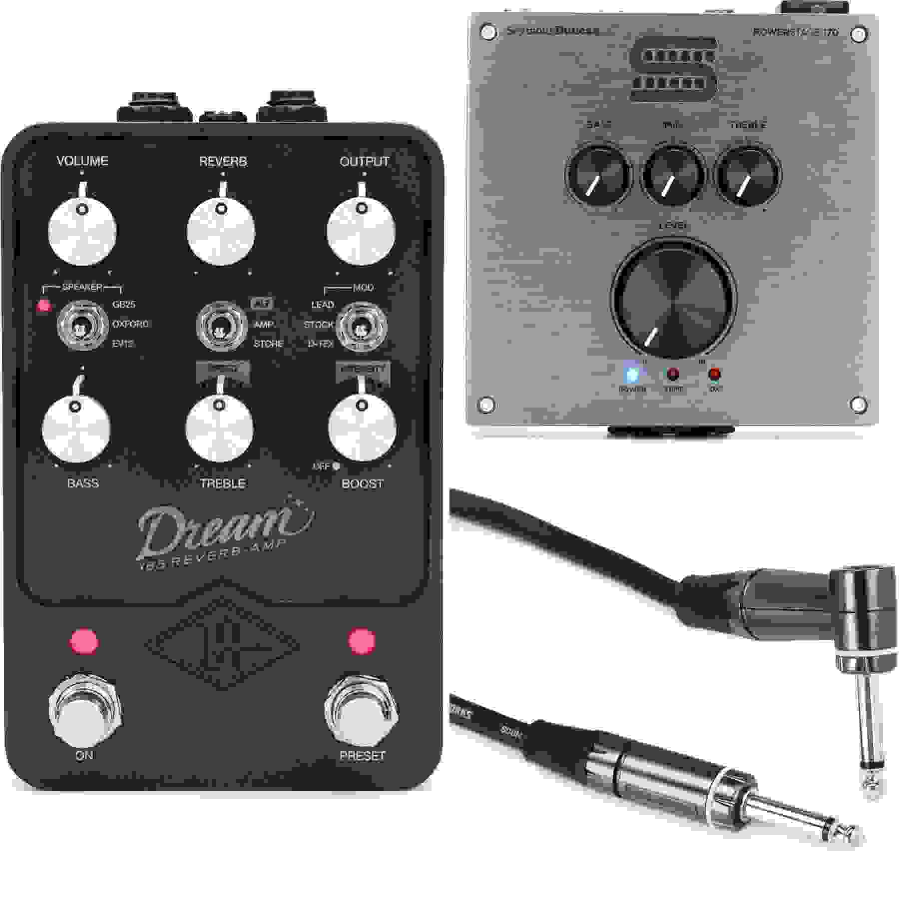 Universal Audio Dream '65 Reverb Amplifier Pedal and Seymour Duncan ...