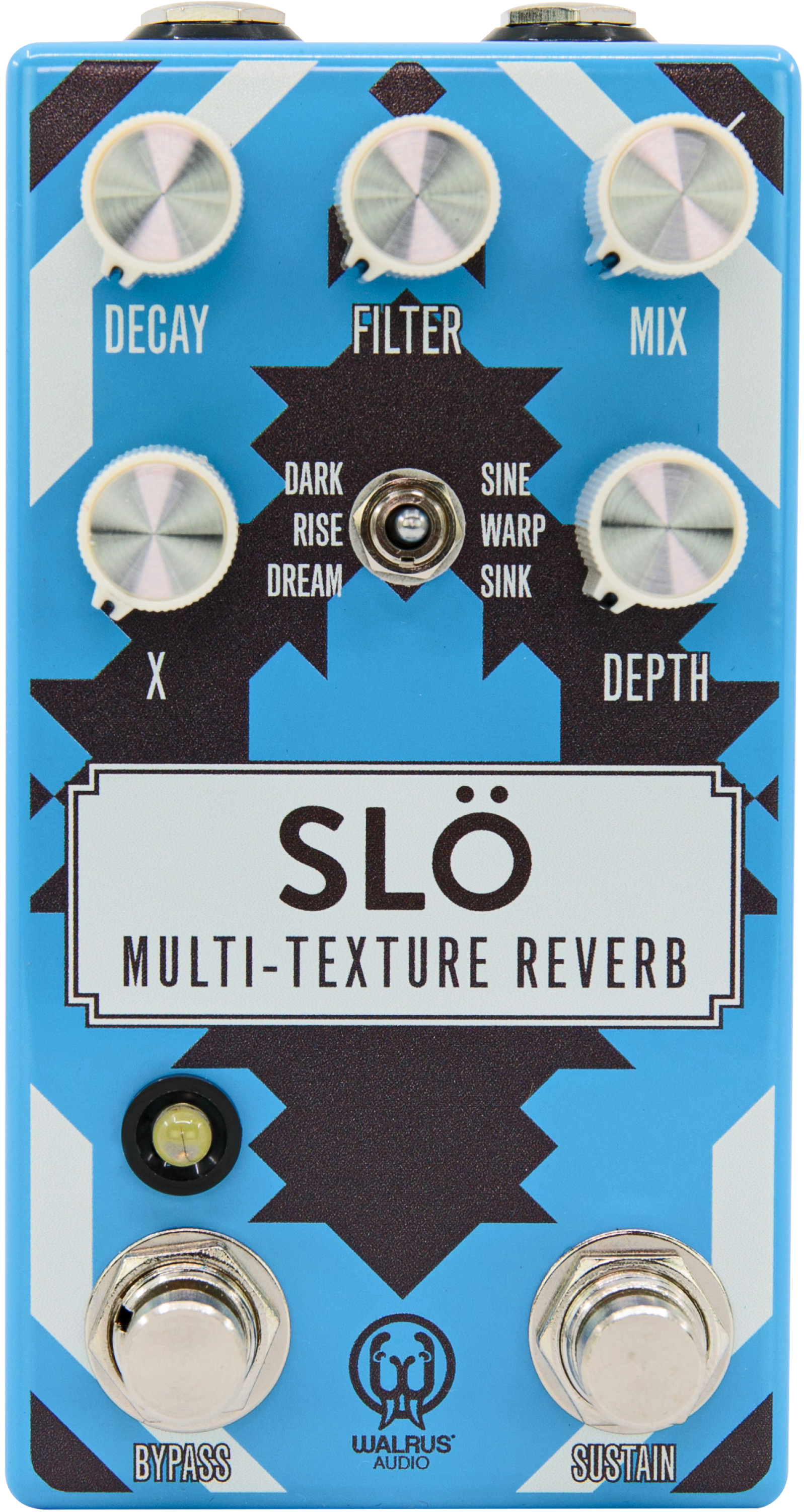 Walrus Audio Slö Multi Texture Reverb Pedal - Santa Fe Series | Sweetwater
