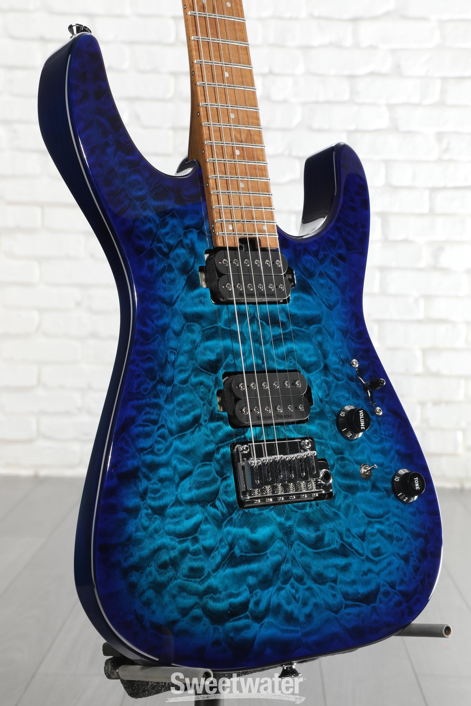 Charvel Pro-Mod DK24 HH 2PT Electric Guitar - Chlorine Burst