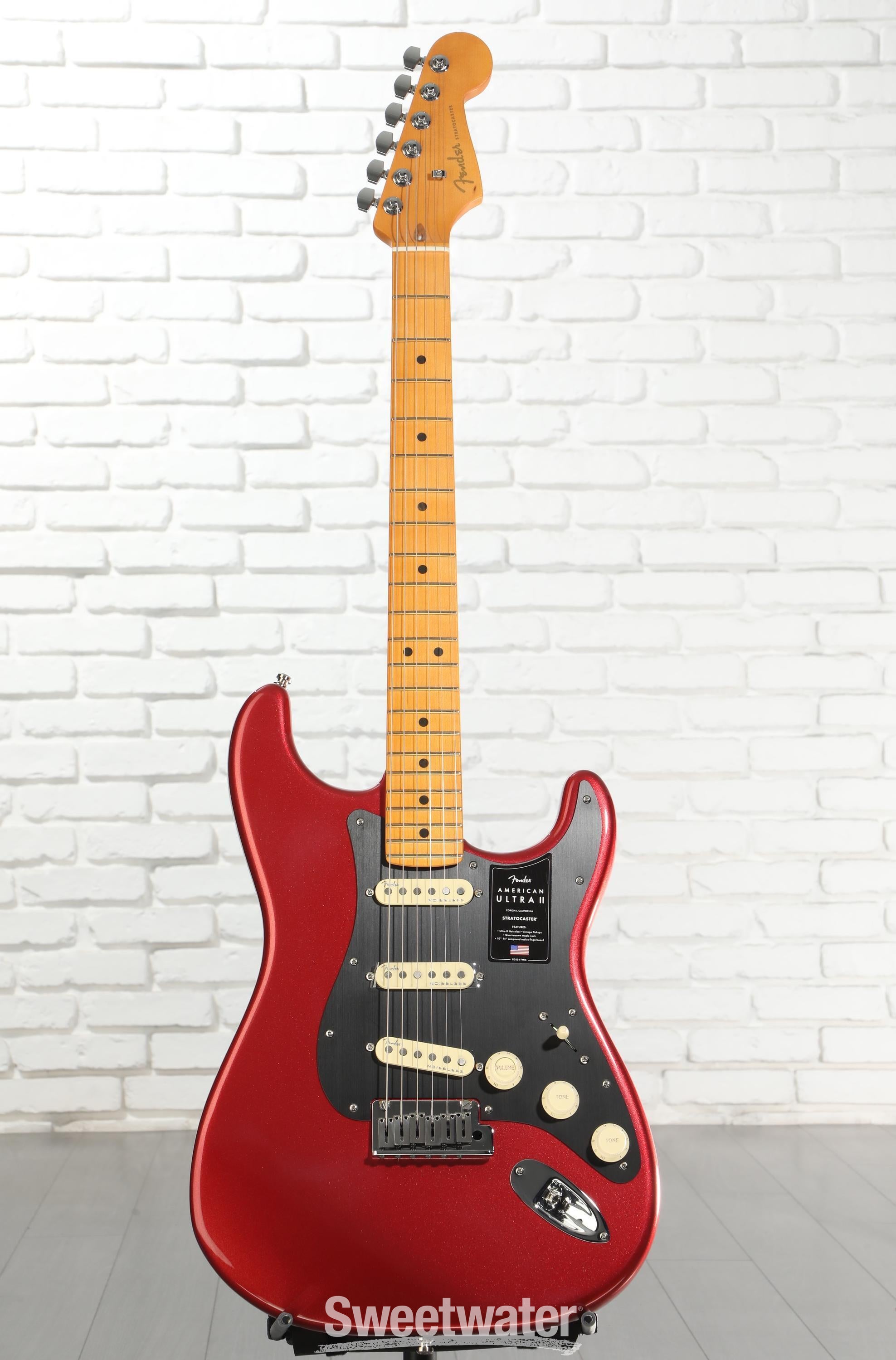 Fender American Ultra II Stratocaster Electric Guitar - Sinister