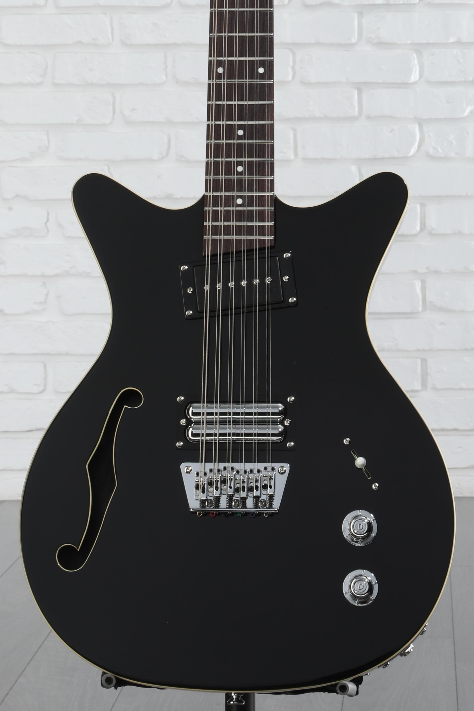 Dan Electro 12弦guitar　Black Danelectro 59X12 12-String Electric Guitar (Black) - Walmart.com