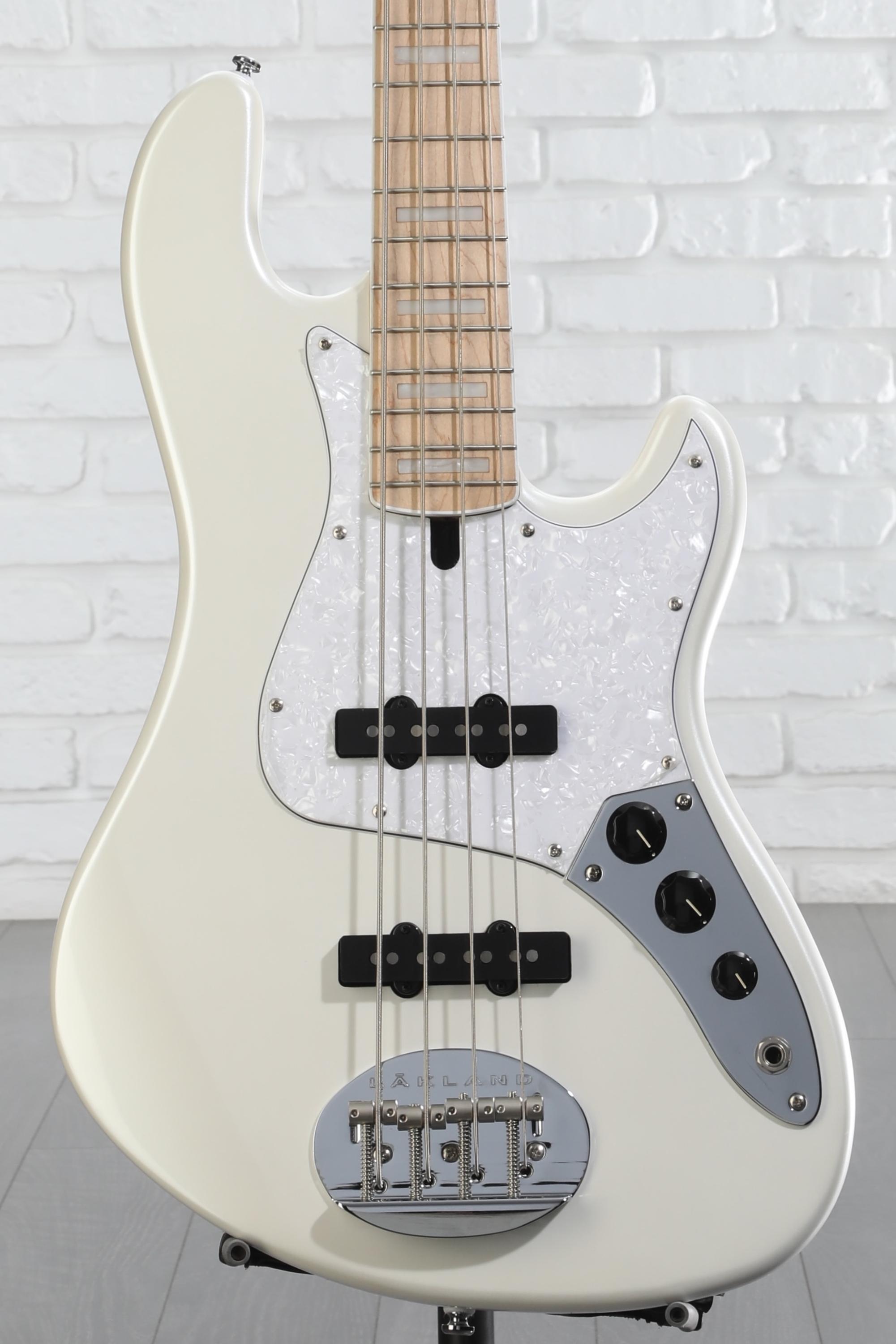 LAKLAND Darryl Jones Signature / エレキベース Lakland Skyline Darryl Jones DJ-4 Bass Guitar - White Pearl with