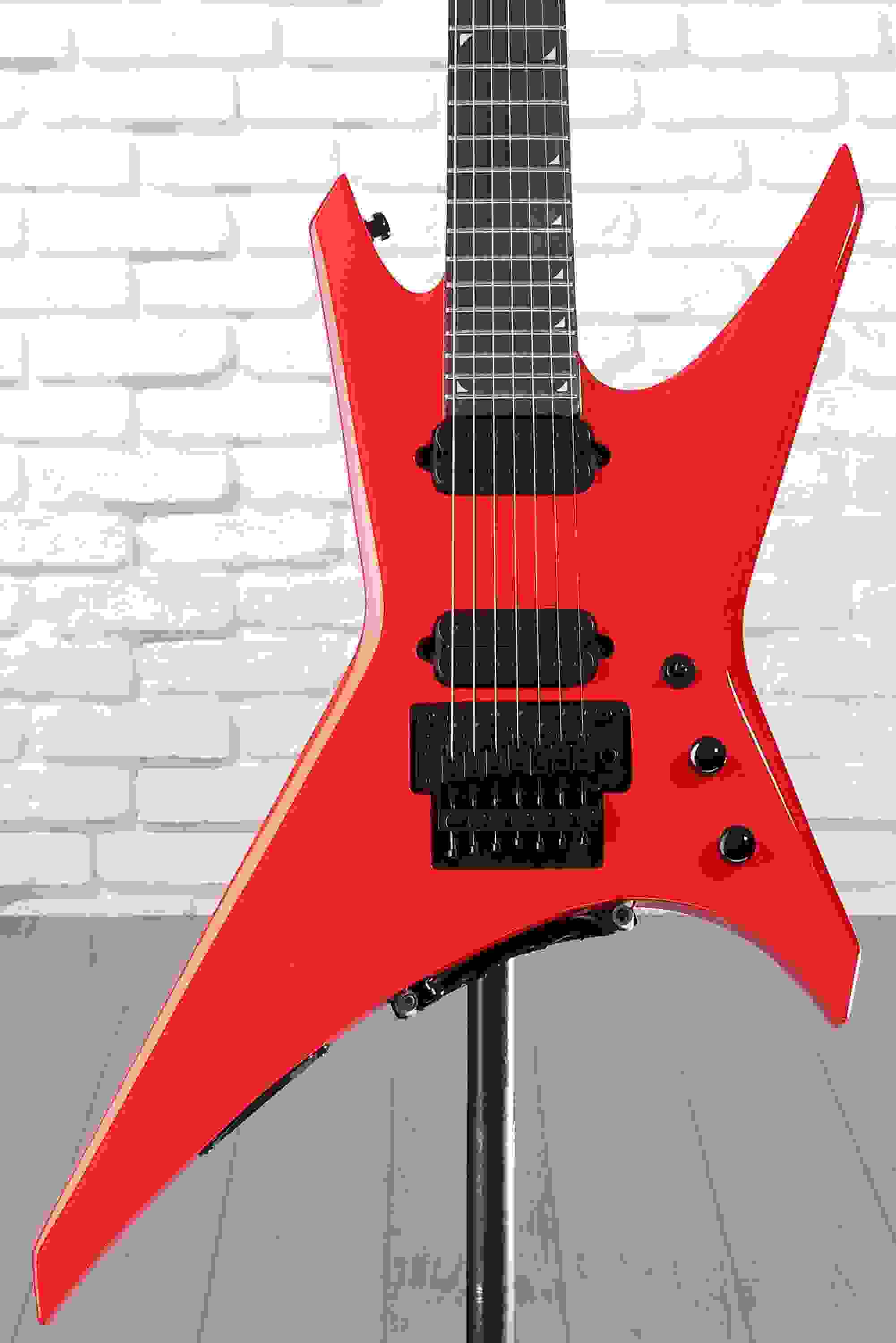 Jackson Pro Series Signature Dave Davidson Warrior WR7 7-string Baritone Electric Guitar - Ferrari Red