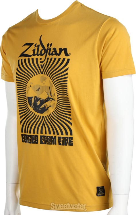 Zildjian 400th Anniversary \'60s Rock T-shirt - Medium | Sweetwater | T-Shirts