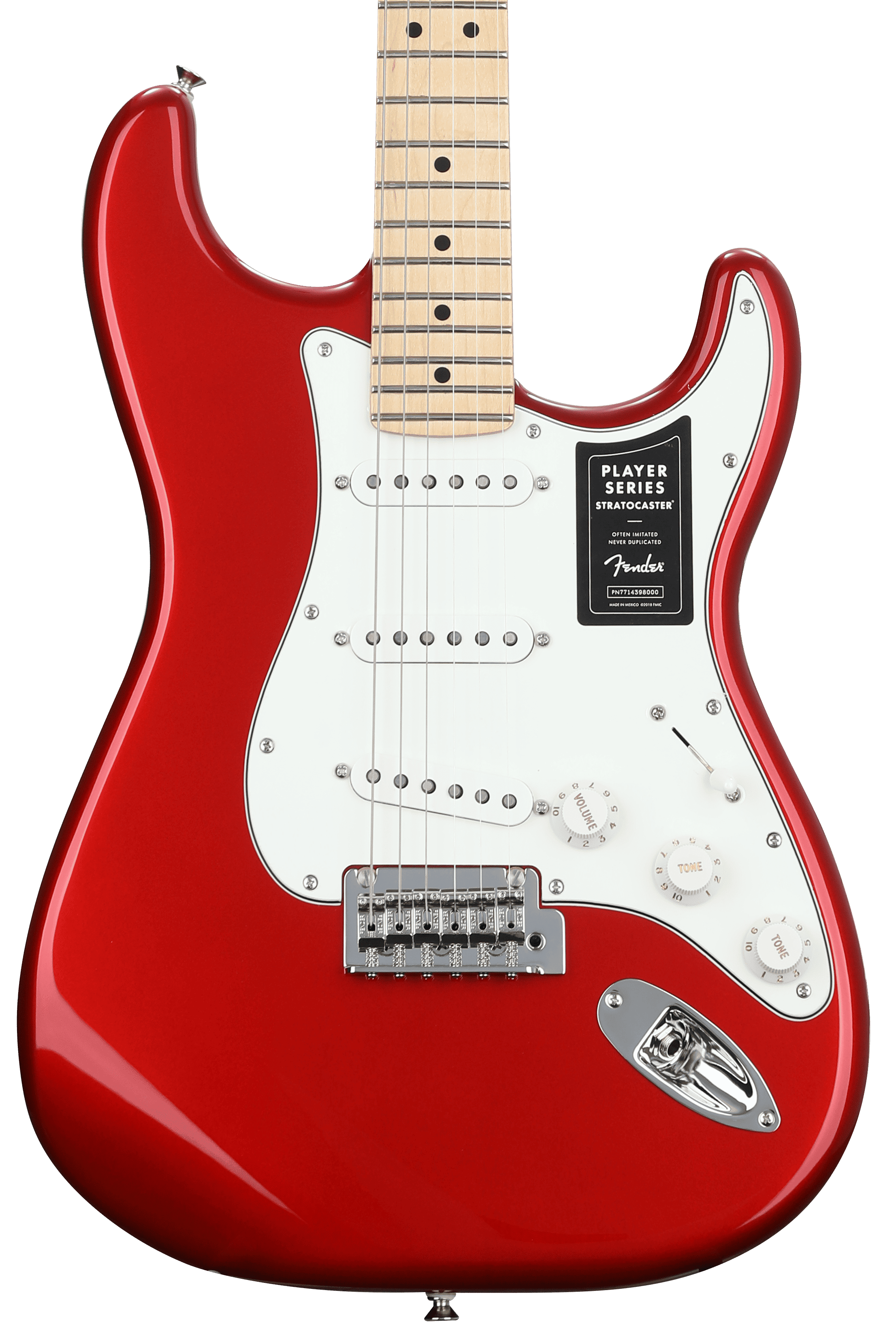 Fender Player Stratocaster Candy Apple Red with Maple