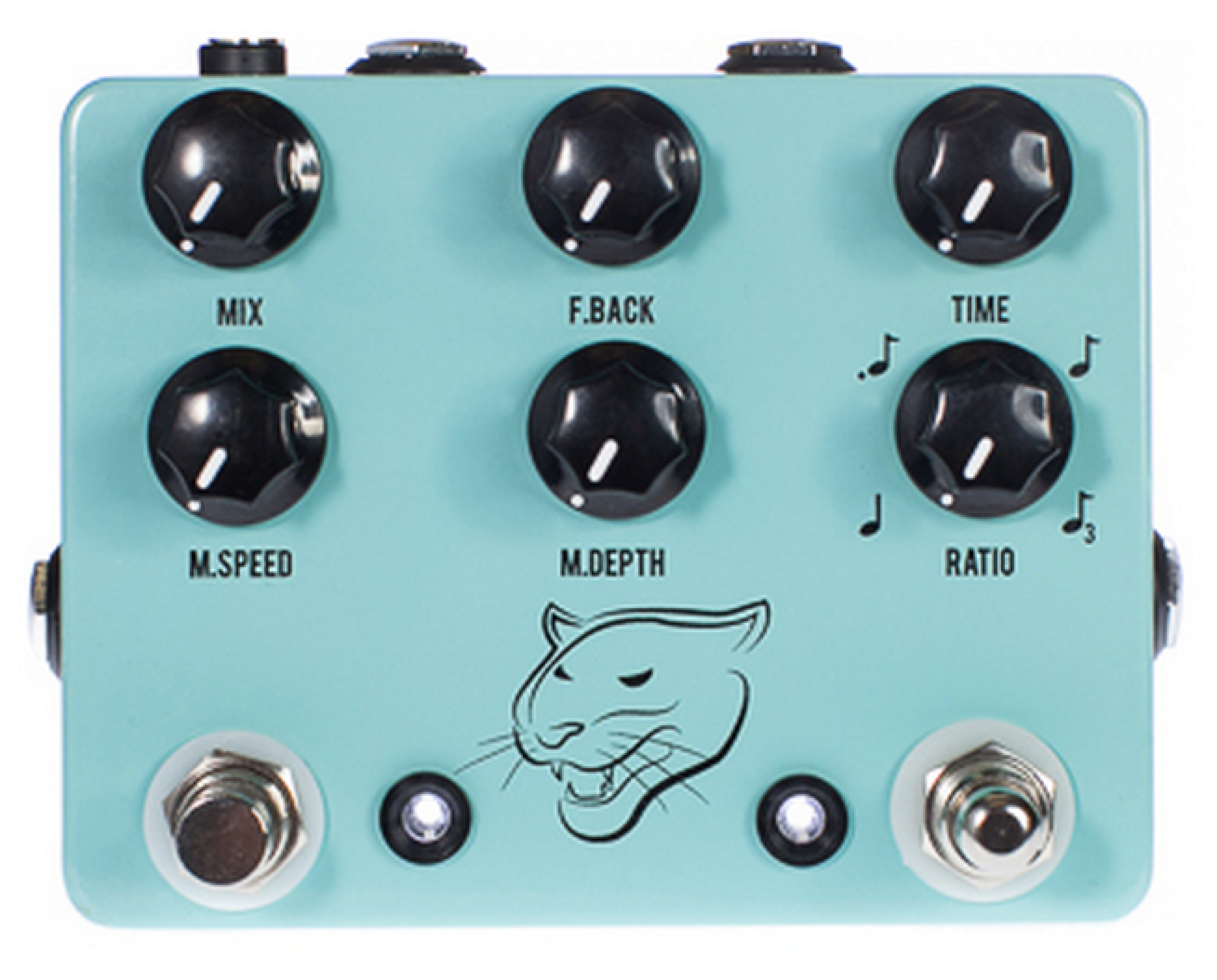 JHS Panther Cub Analog Tap Tempo Delay Pedal | Sweetwater