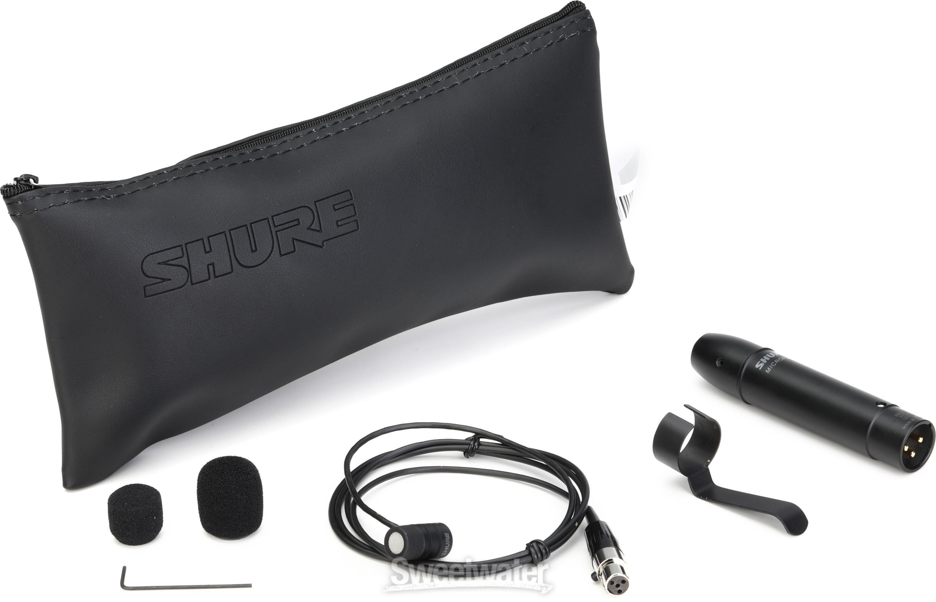 Shure MX183 Omnidirectional Lavalier Microphone | Sweetwater