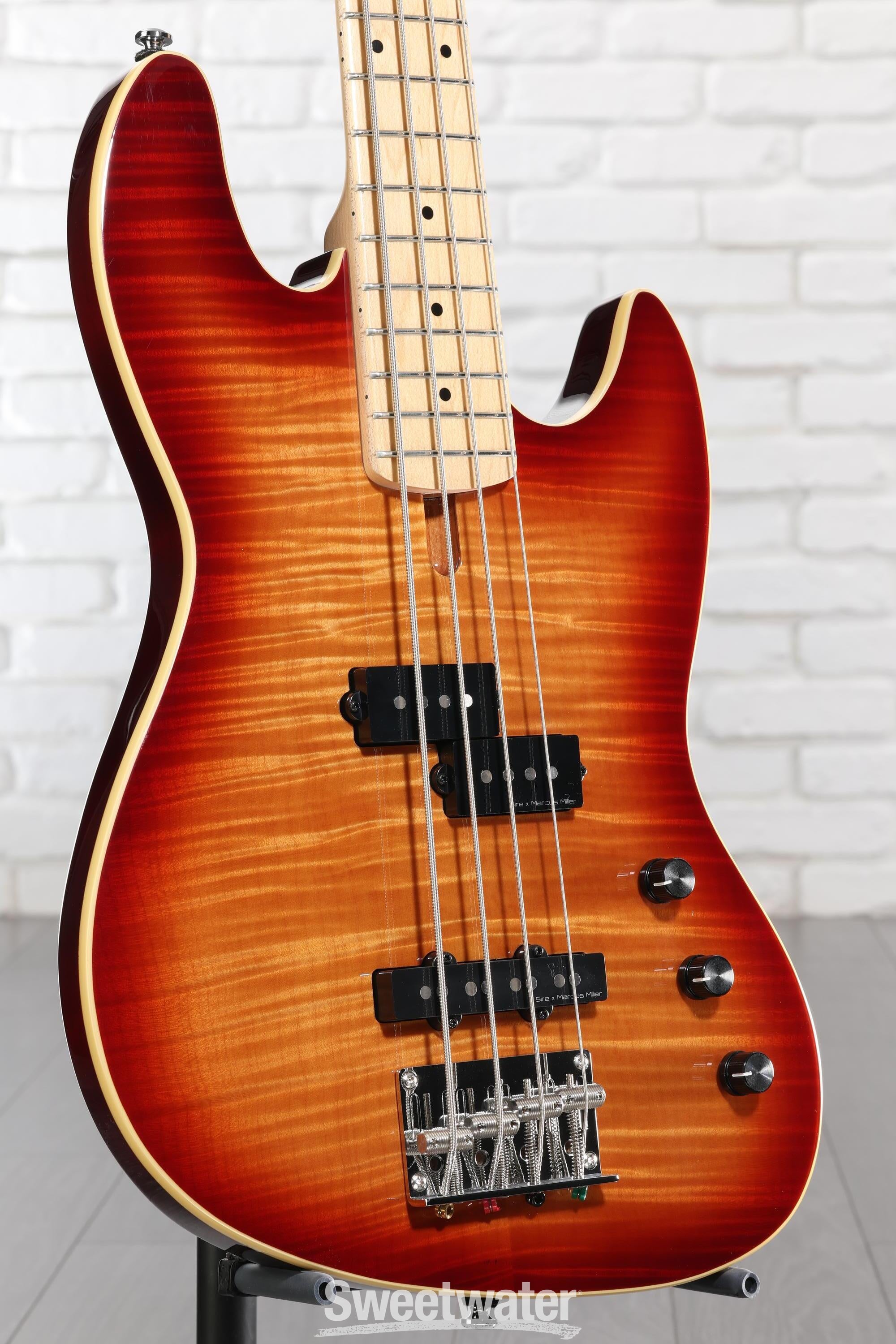 Sire Marcus Miller U5 Alder 4-string Bass Guitar - Tobacco