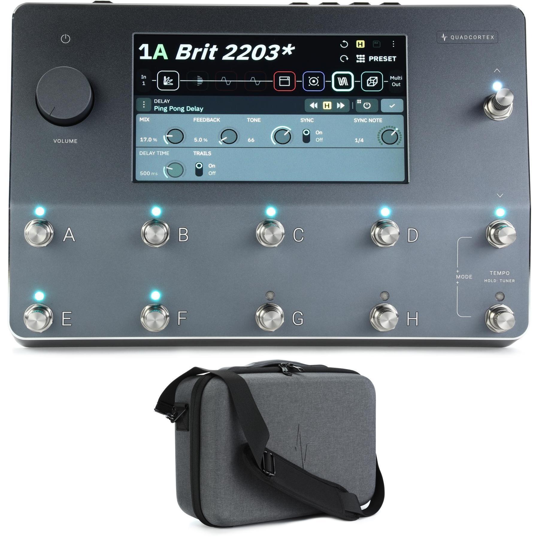 Neural DSP Quad Cortex Quad-Core Digital Effects Modeler/Profiling ...