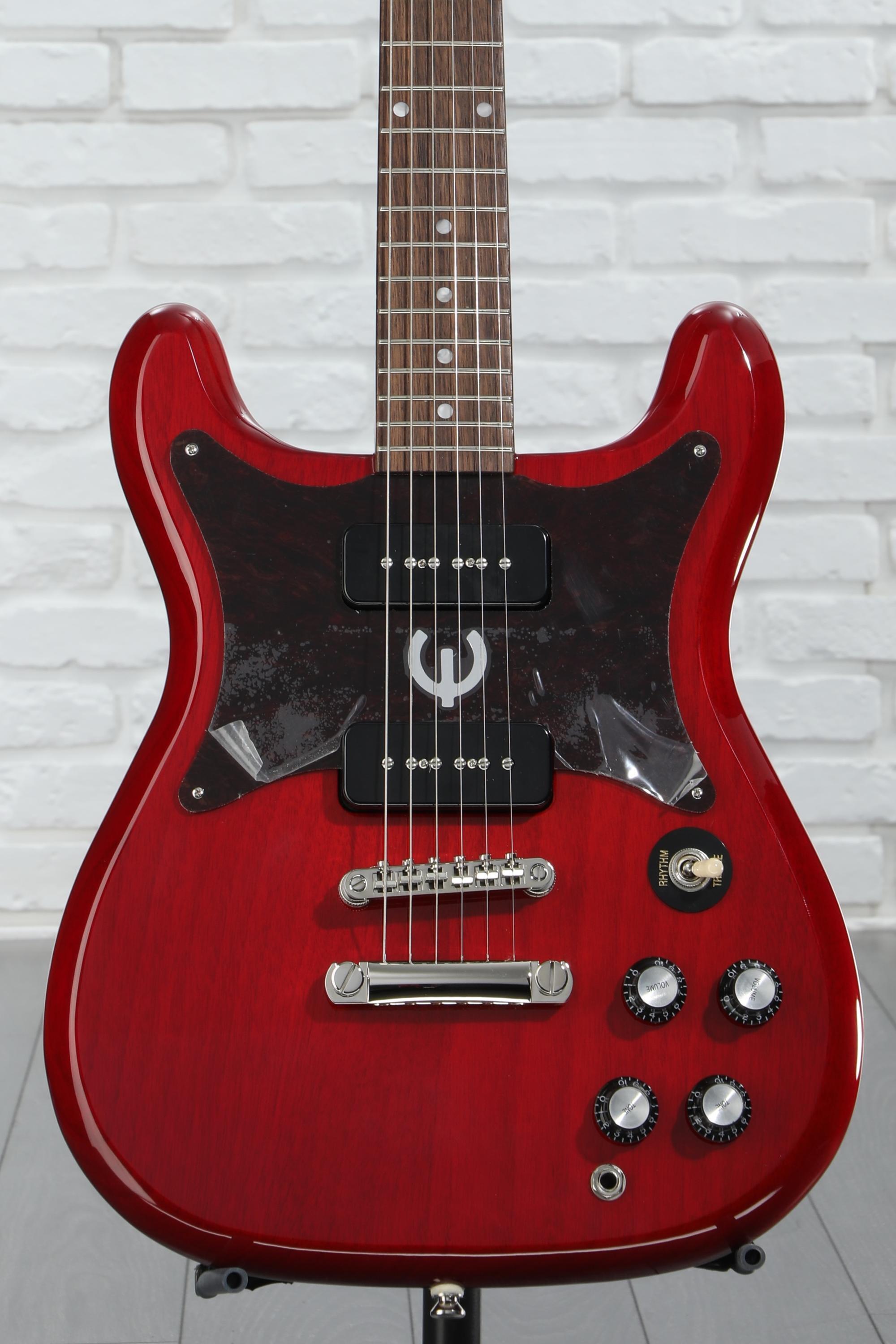 Epiphone Wilshire P-90s Electric Guitar - Cherry | Sweetwater