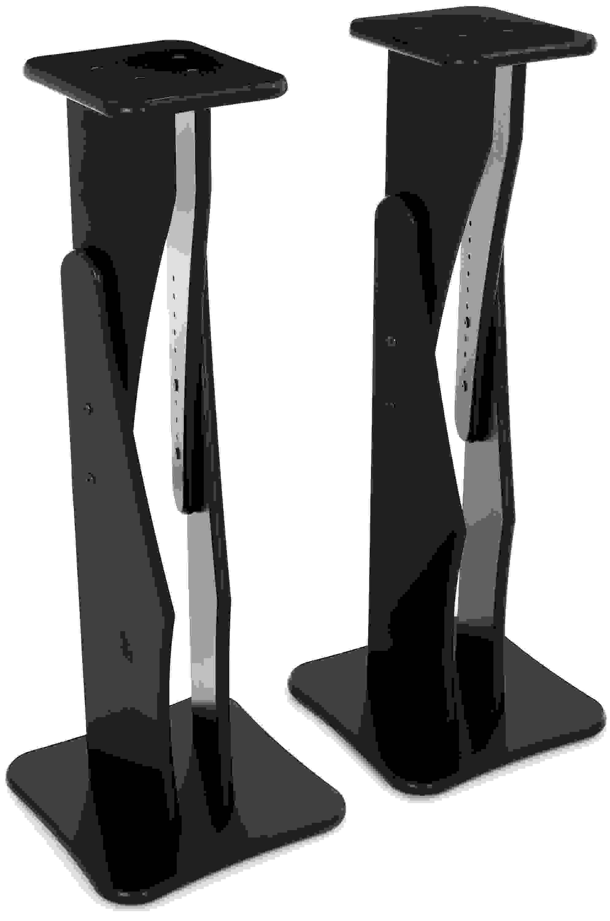 RAB Audio ProRak SDM50 Black Trim Variable Height Monitor Stands