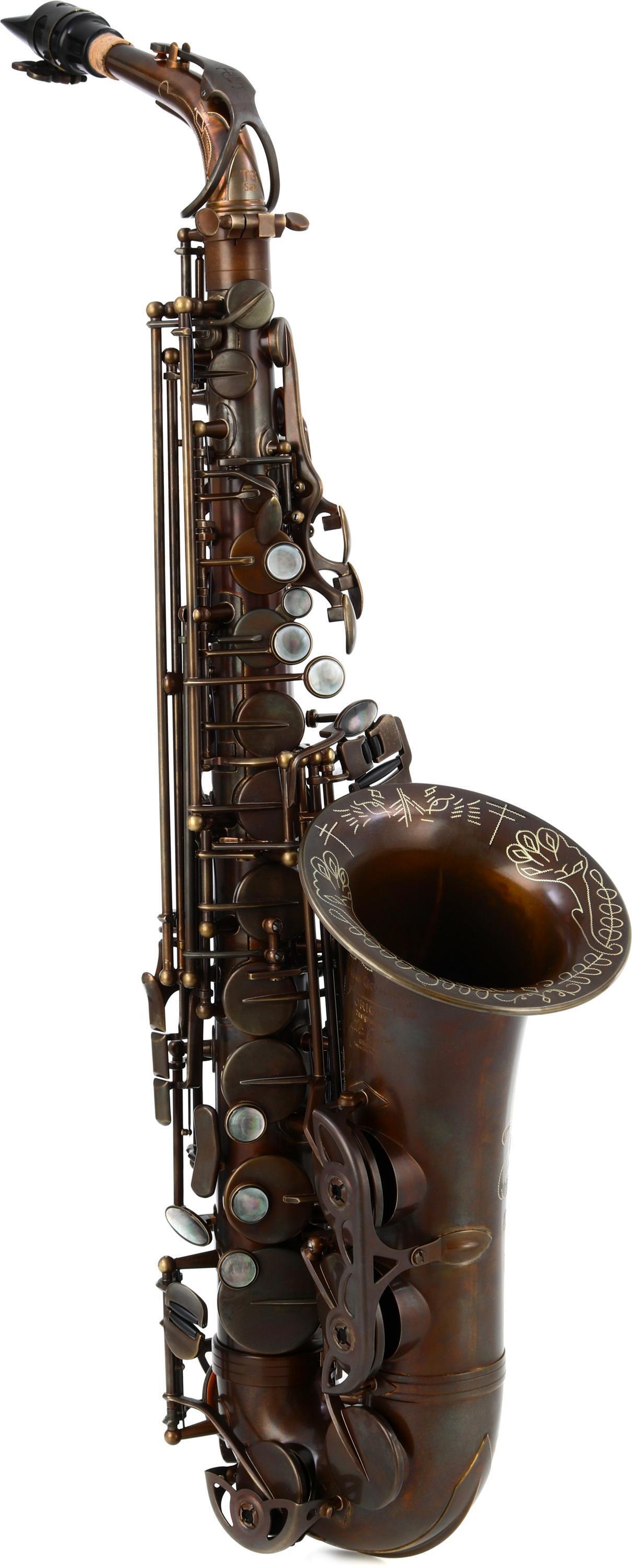 Growling Sax Origin Gen 3 Alto Sax Dark Unlacquered Sweetwater