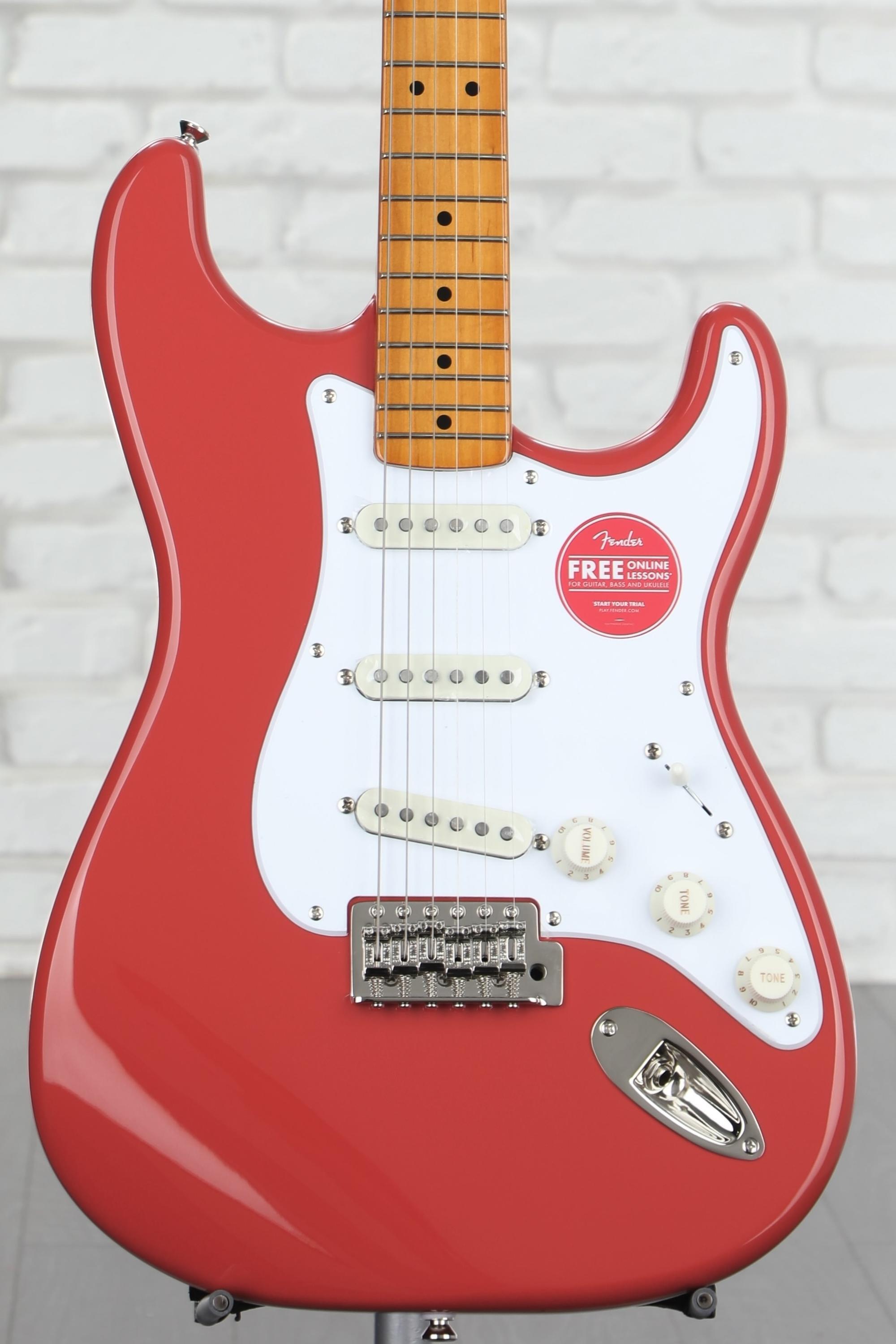 Squier Classic Vibe '50s Stratocaster - Fiesta Red | Sweetwater