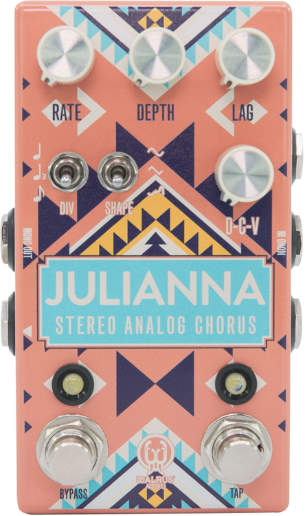 Walrus Audio Julianna Stereo Analog Chorus/Vibrato Pedal - Santa