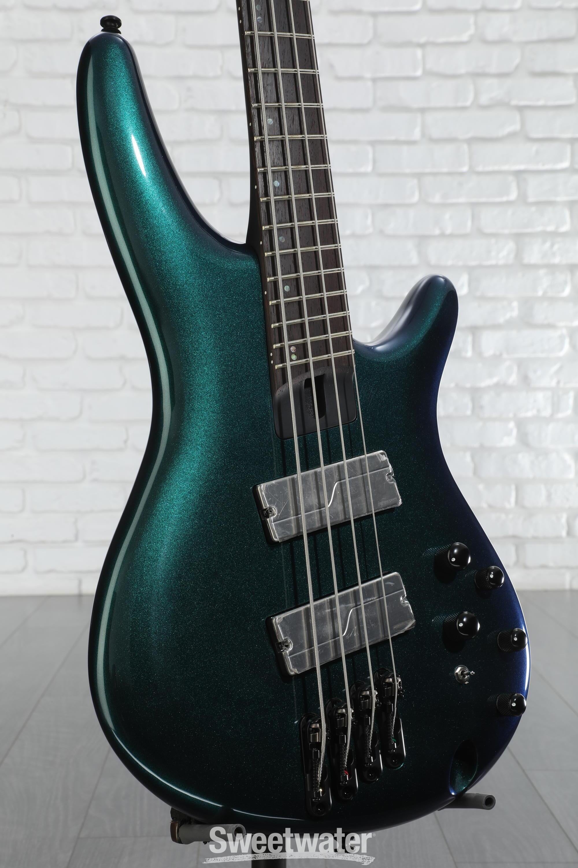 Ibanez Bass Workshop SRMS720 Multi-scale Electric Bass Guitar - Blue Chameleon