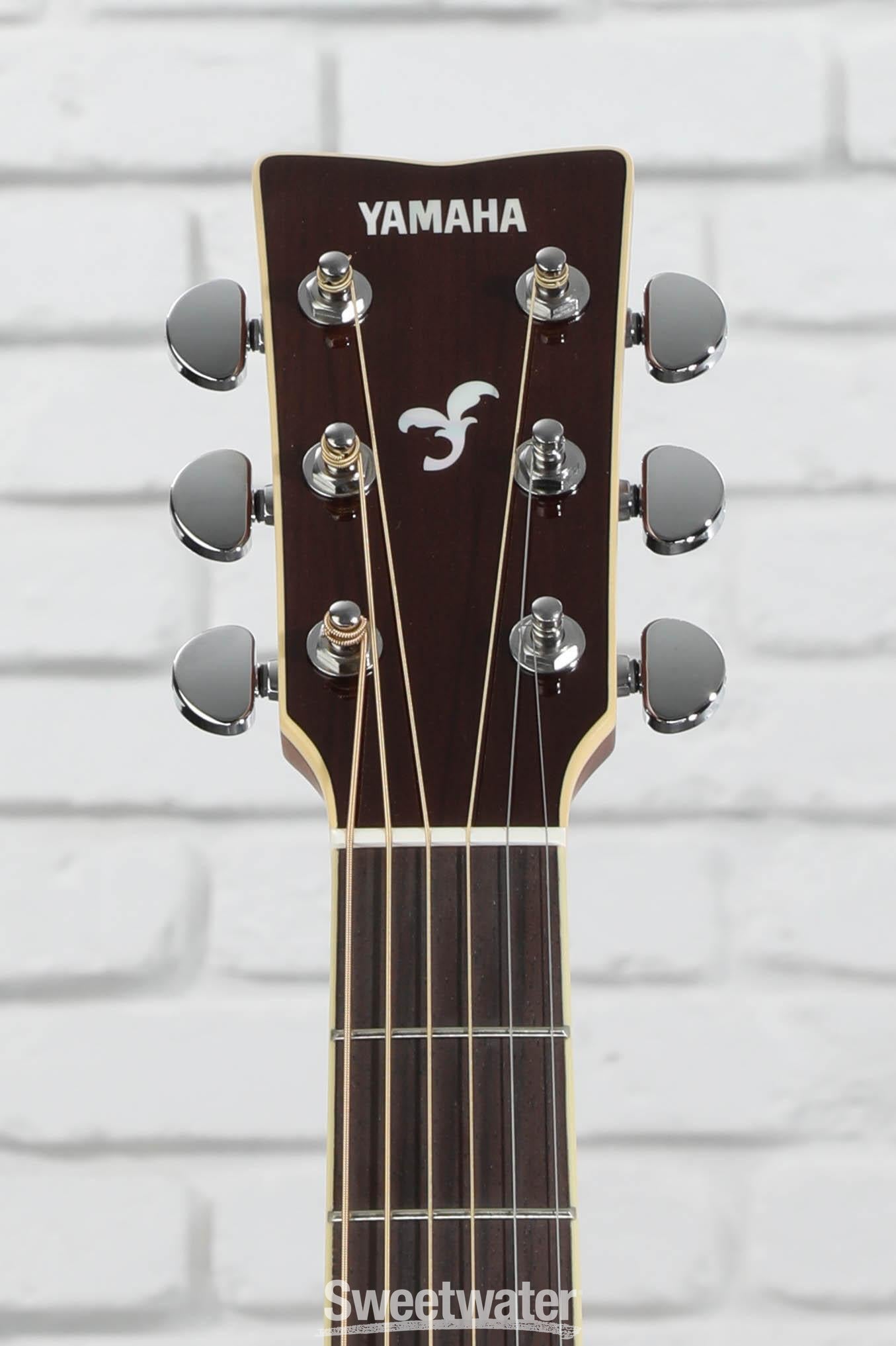 Yamaha FG830 Dreadnought Acoustic Guitar - Tobacco Brown Sunburst