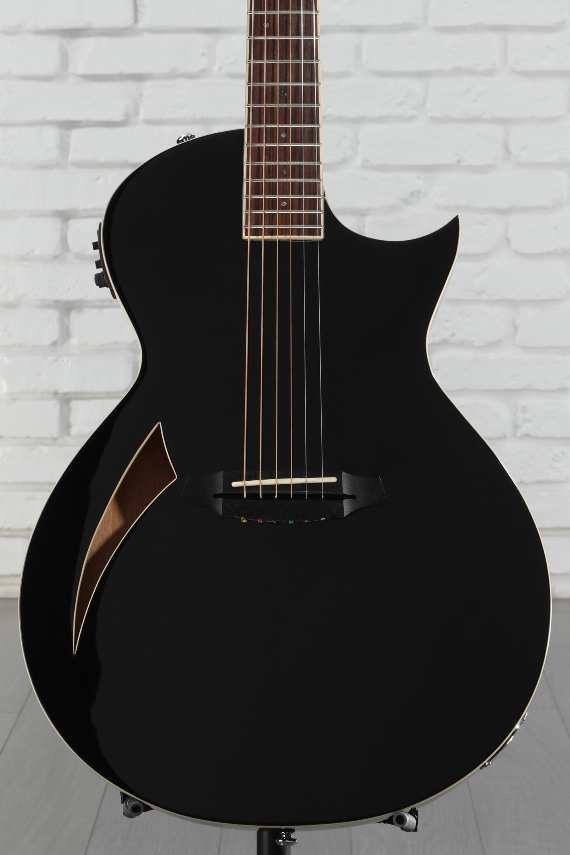 ESP Ltd TL-6N Black エレガット ESP LTD TL-6 Acoustic-electric Guitar - Black | Sweetwater