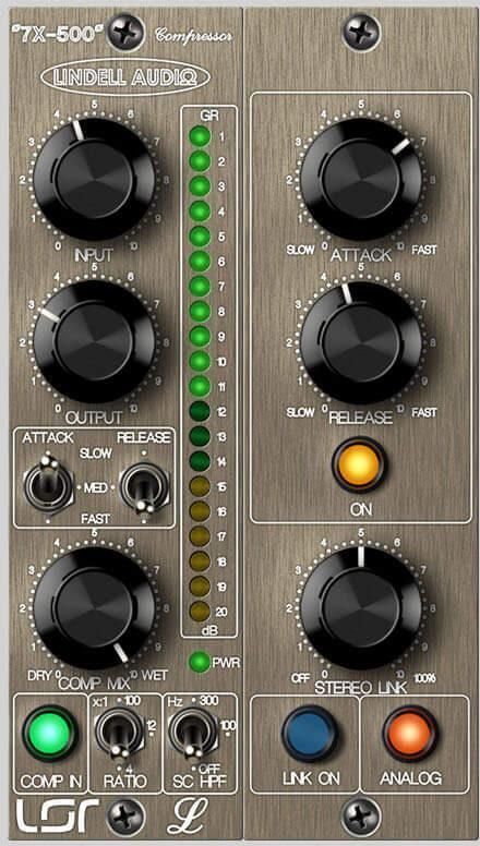 Photo of Lindell Audio Lindell Audio 7X-500 Compressor Plug-in