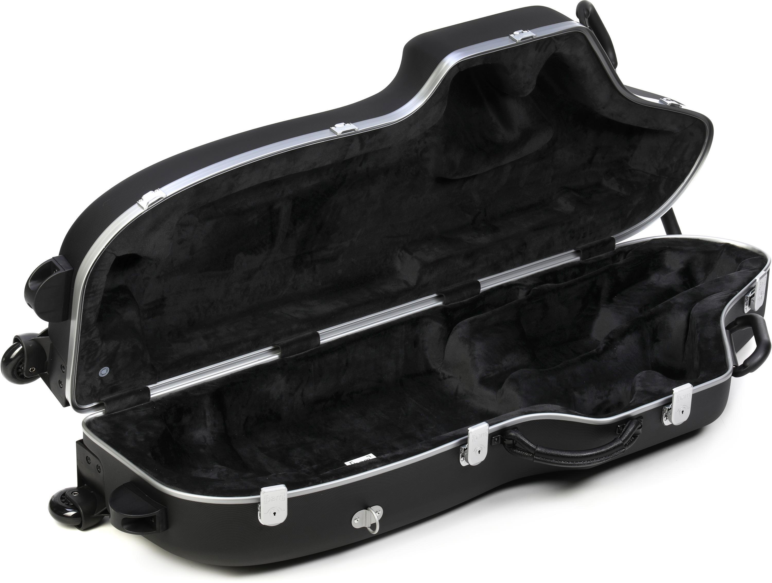 BAM 3101XLNS Hightech Baritone Saxophone Case - Black | Sweetwater