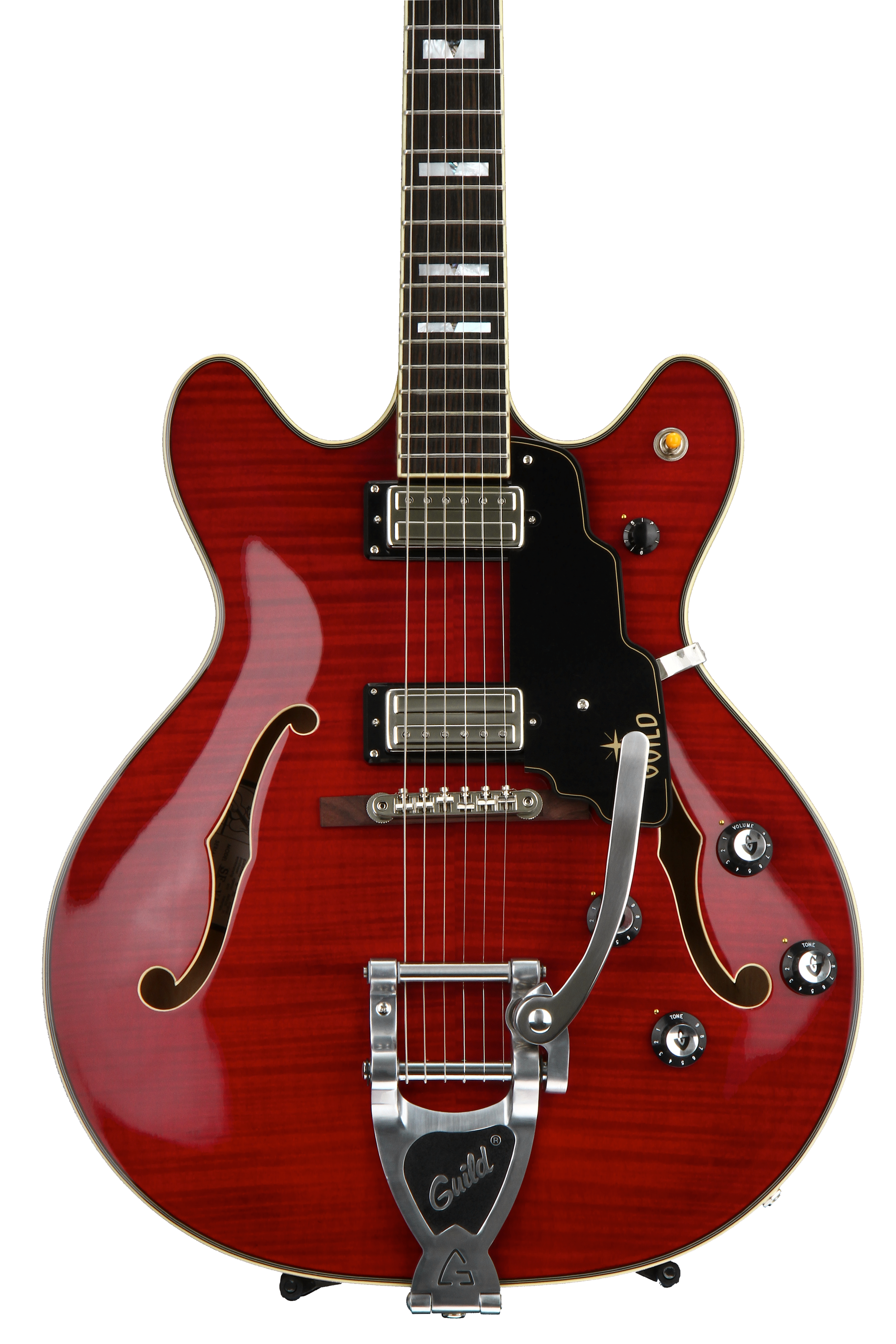 Guild Starfire VI, Sweetwater Exclusive - Vibrato, Cherry