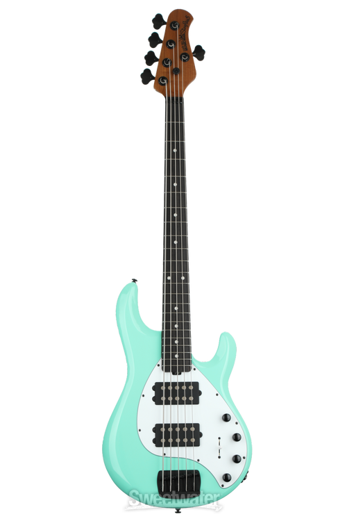 Ernie Ball Music Man StingRay 5 Special HH Bass Guitar - Cruz Teal