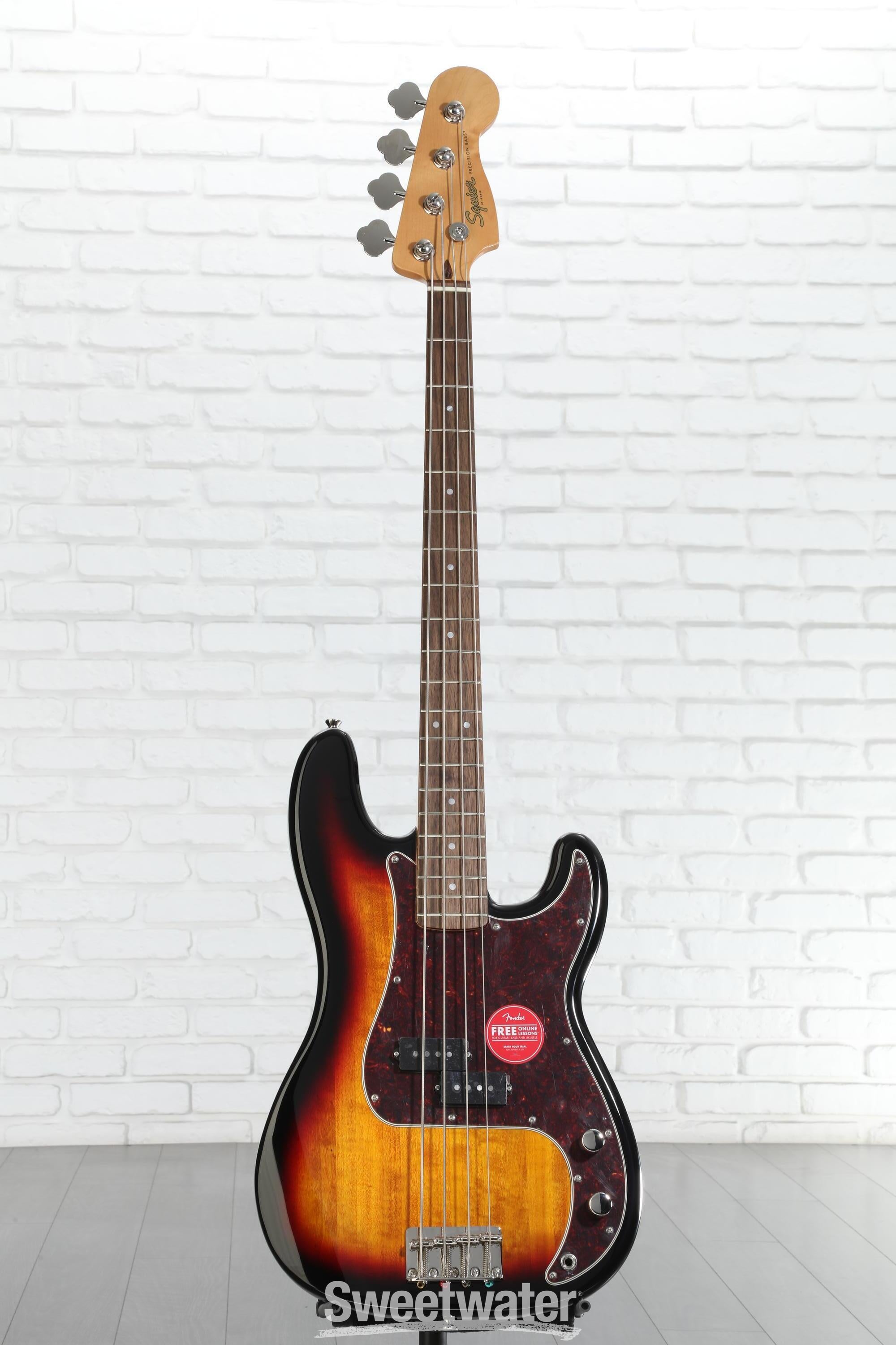 Squier Classic Vibe '60s Precision Bass - 3-Tone Sunburst | Sweetwater