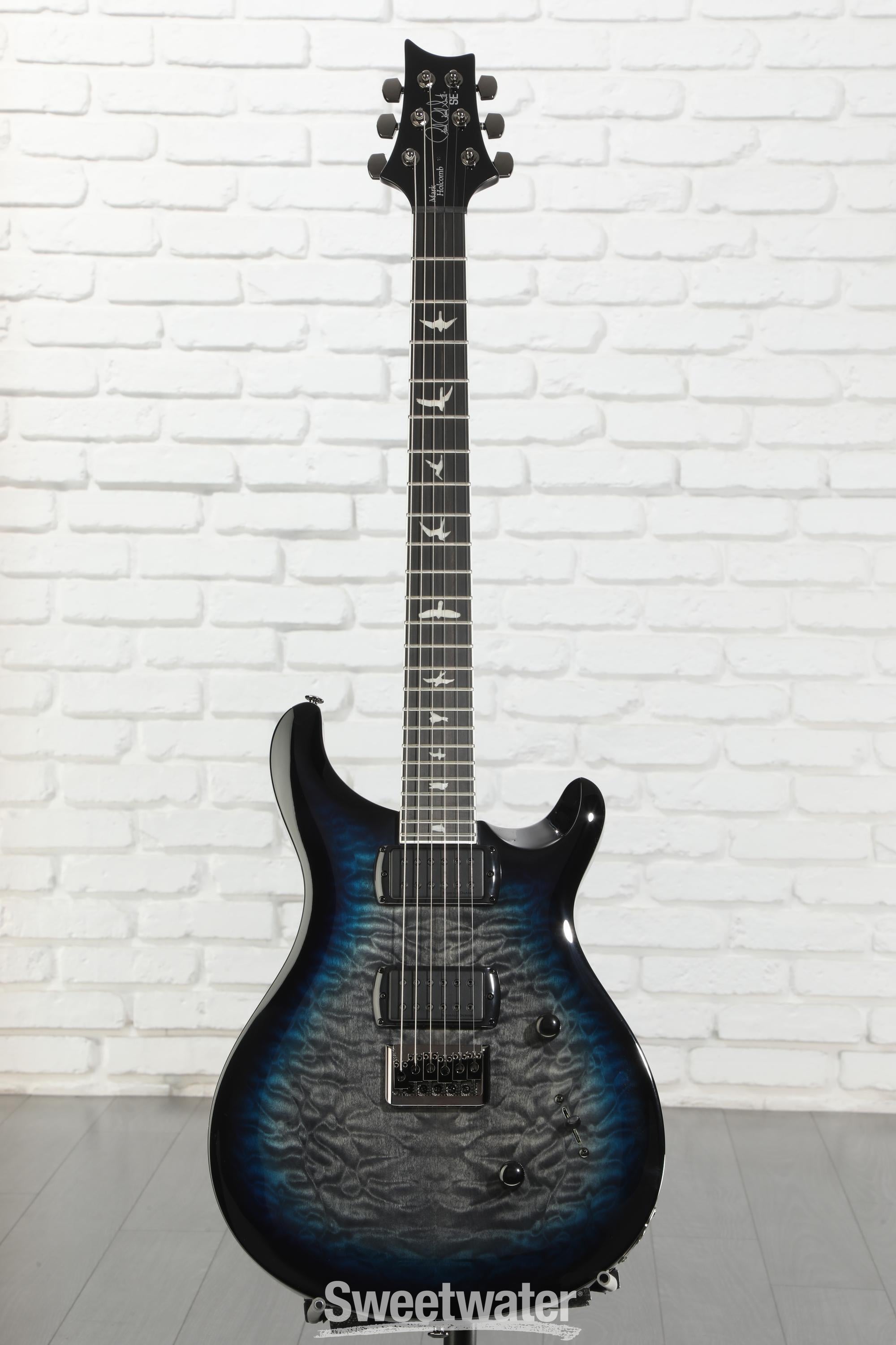 PRS SE Mark Holcomb Signature Electric Guitar - Holcomb Blue Burst