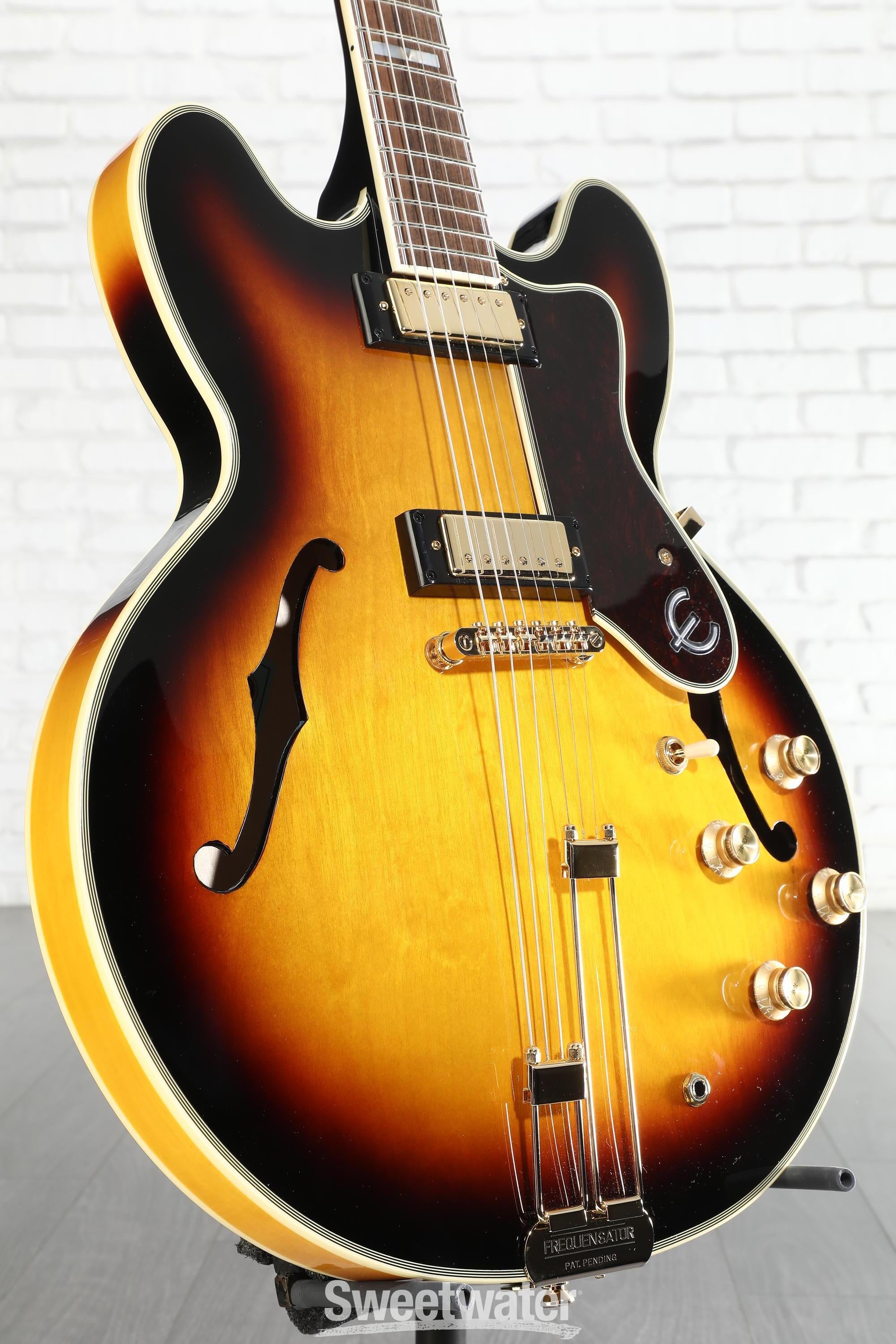 Epiphone Sheraton Frequensator Semi-hollowbody Electric Guitar