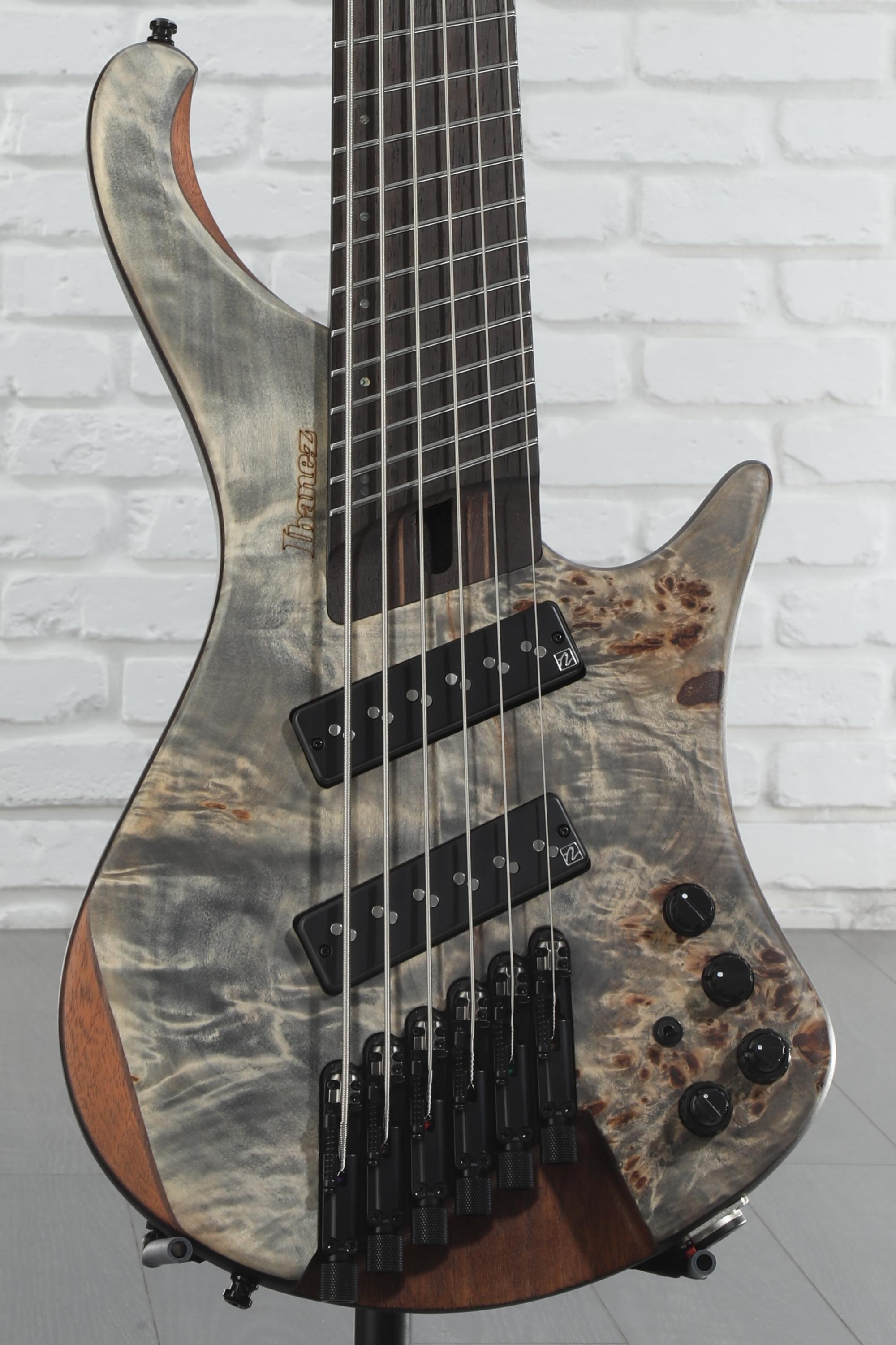 Ibanez Bass Workshop EHB1506MS Bass Guitar - Black Ice Flat