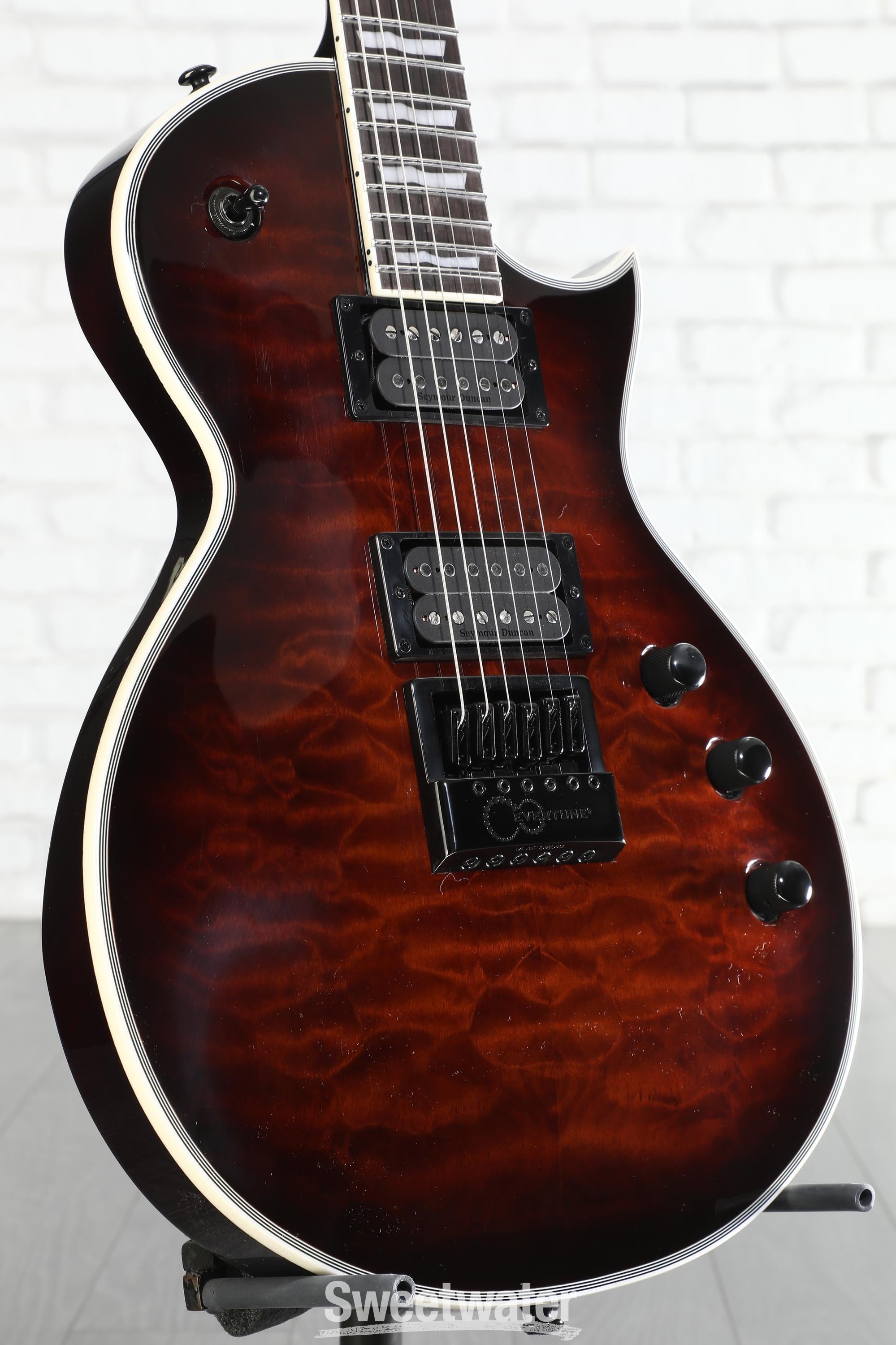 ESP LTD EC-1000 Evertune - Dark Brown Sunburst | Sweetwater
