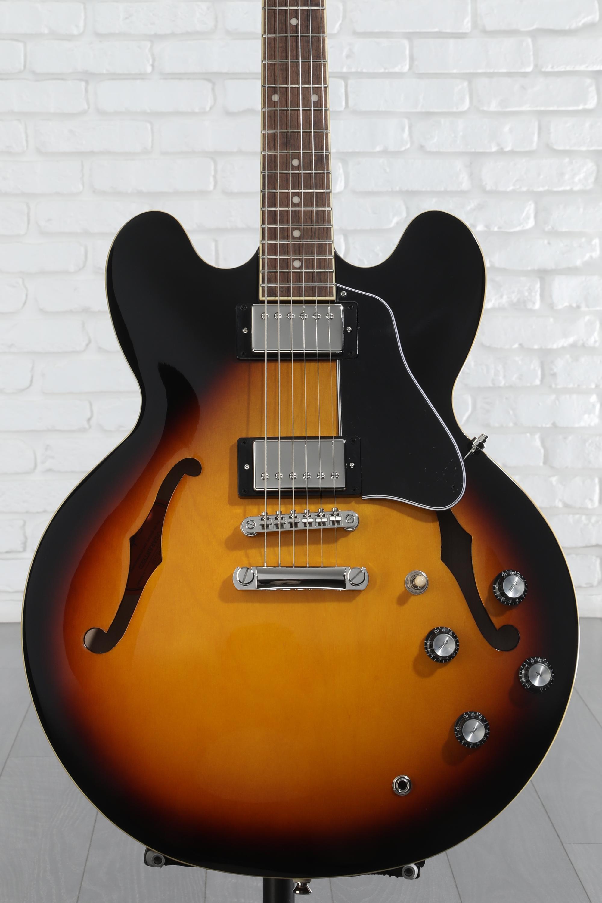 Epiphone ES-335 サンバースト Epiphone Sweet and Soulful Semi-Hollow – Gibson