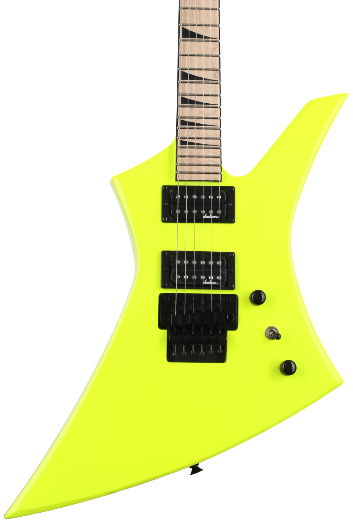 Jackson X Series Kelly KEXM Electric Guitar - Neon Yellow | Sweetwater