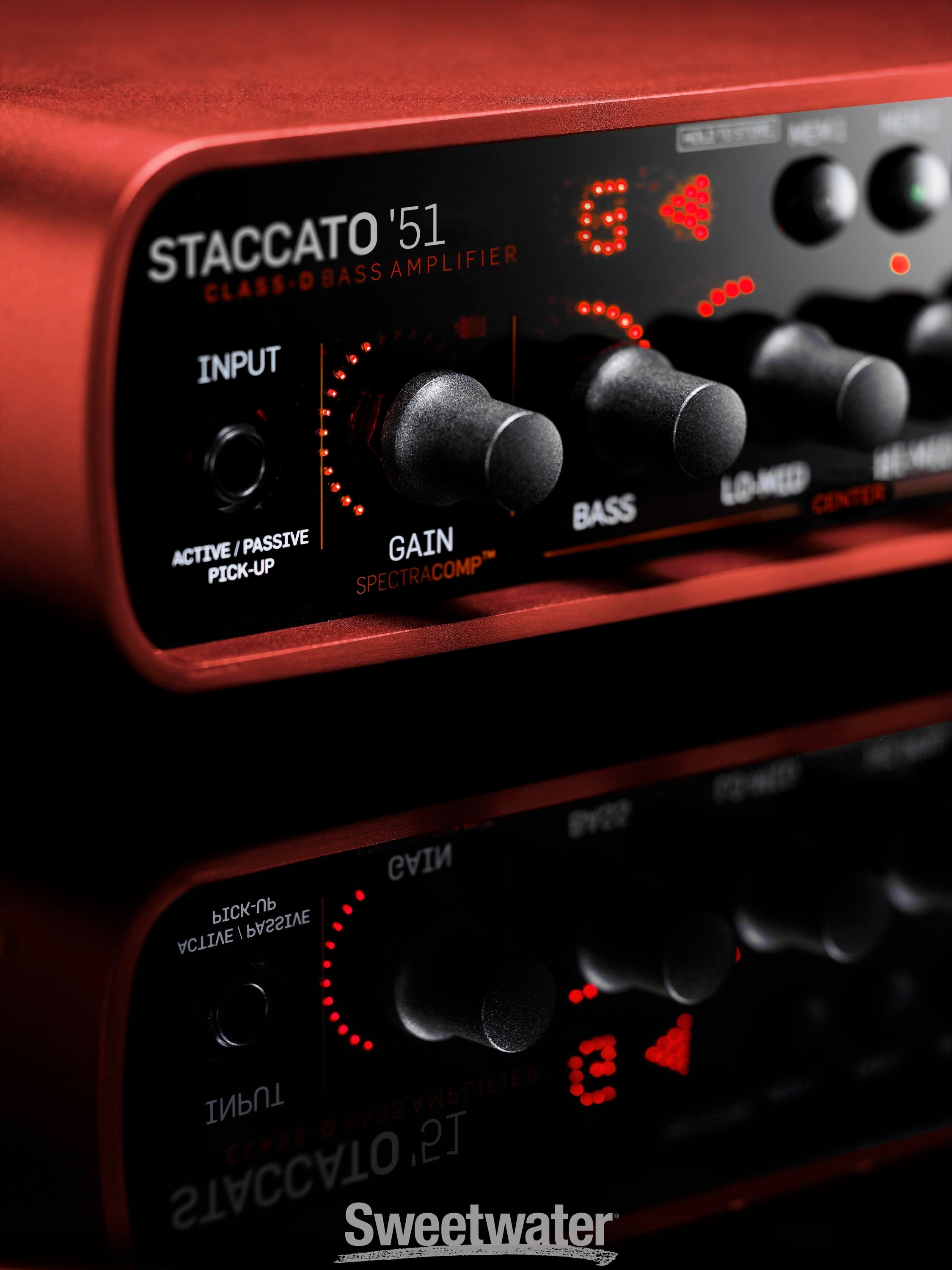 TC Electronic Staccato'51 450 Watt Bass Head | Sweetwater