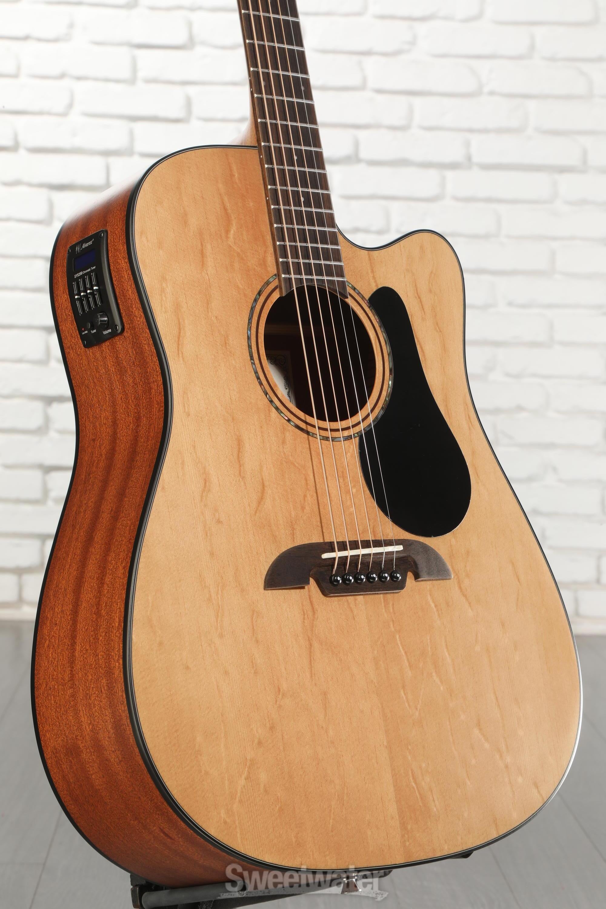 Photo of Alvarez AD30CE Artist Series Dreadnought Acoustic-electric Guitar - Natural