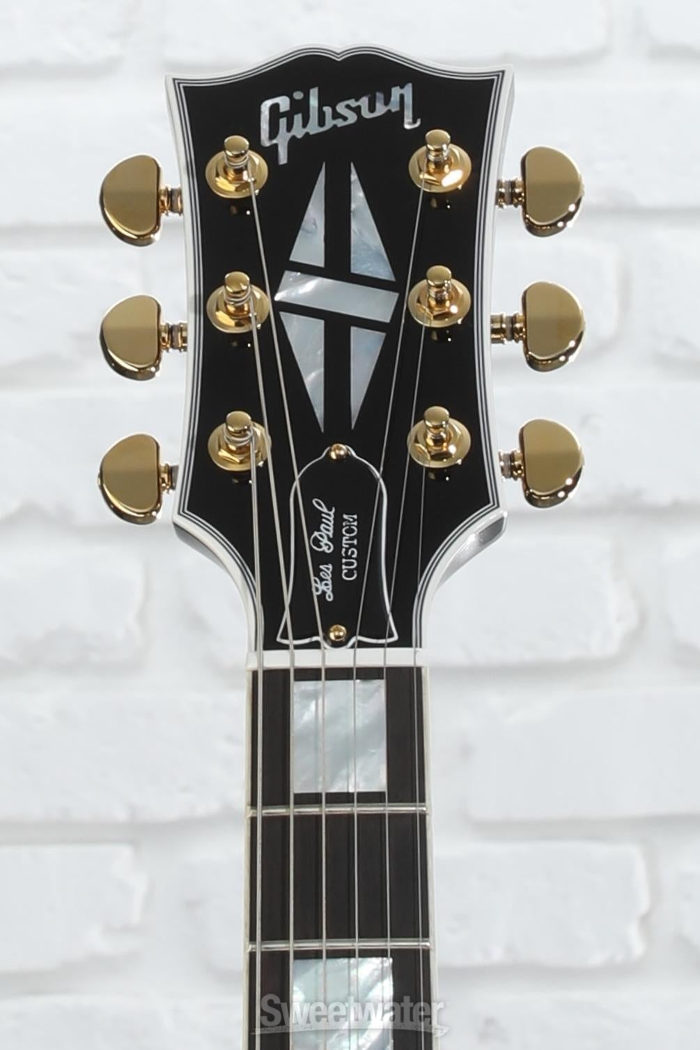 Gibson Custom Les Paul Custom - Ebony with Ebony Fingerboard