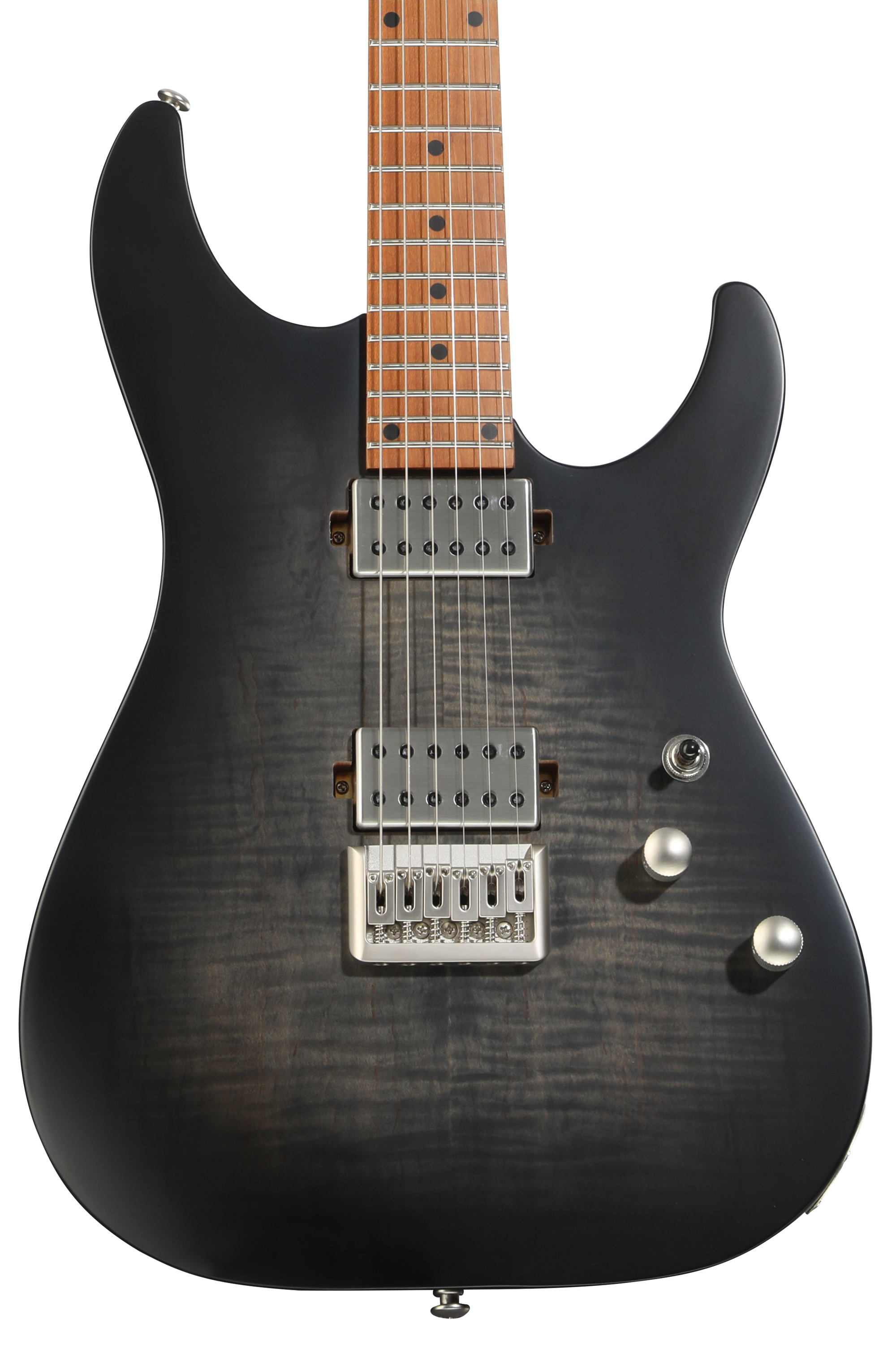 Schecter C-1 Standard Plus Electric Guitar - Black Burst | Sweetwater