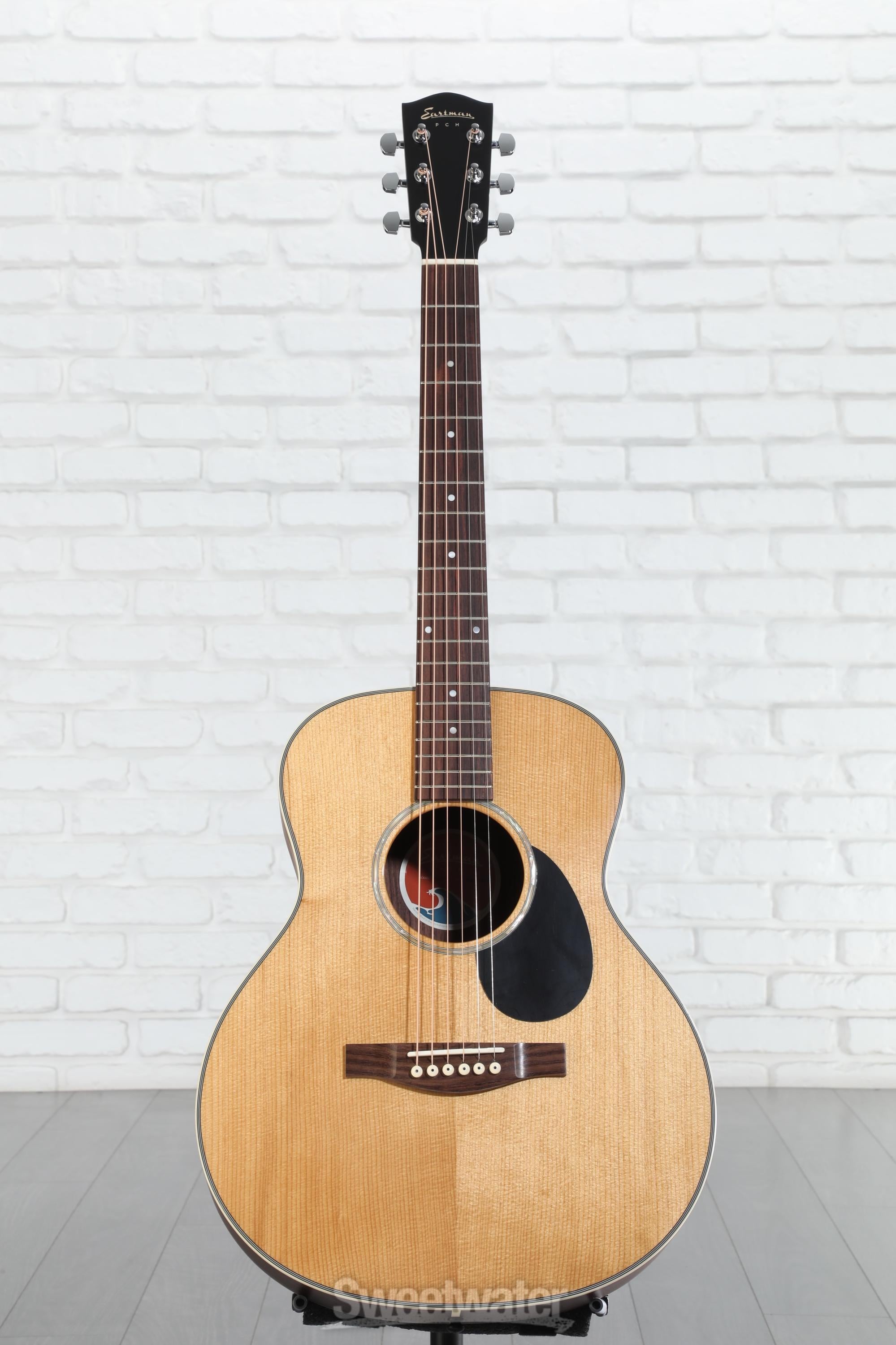 Eastman Guitars PCH2-TG Travel Acoustic Guitar - Natural | Sweetwater