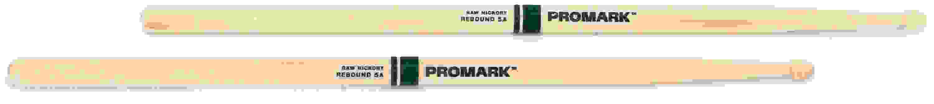 Promark Rebound Drumsticks - Raw Hickory, 5A