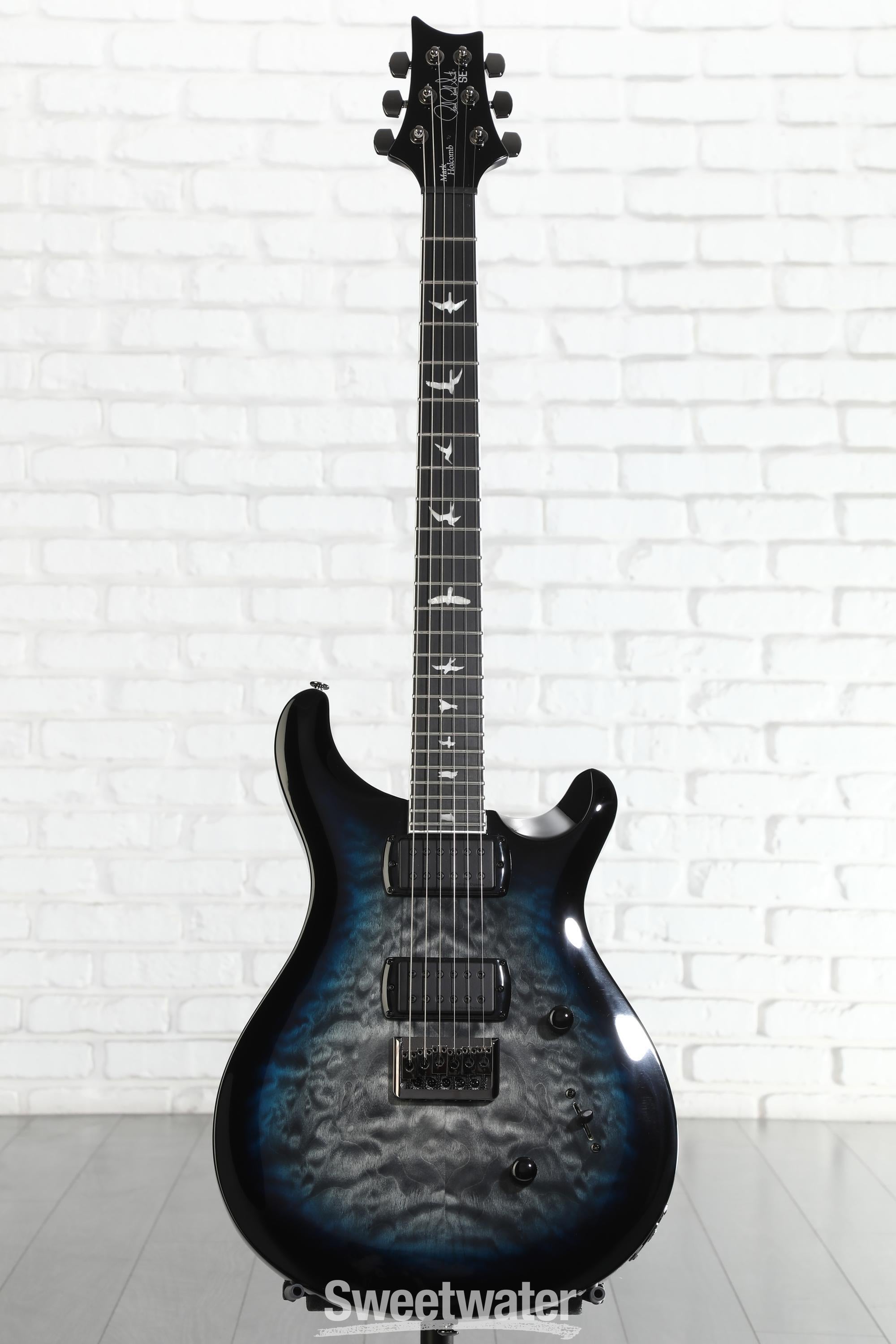PRS SE Mark Holcomb Signature Electric Guitar - Holcomb Blue Burst