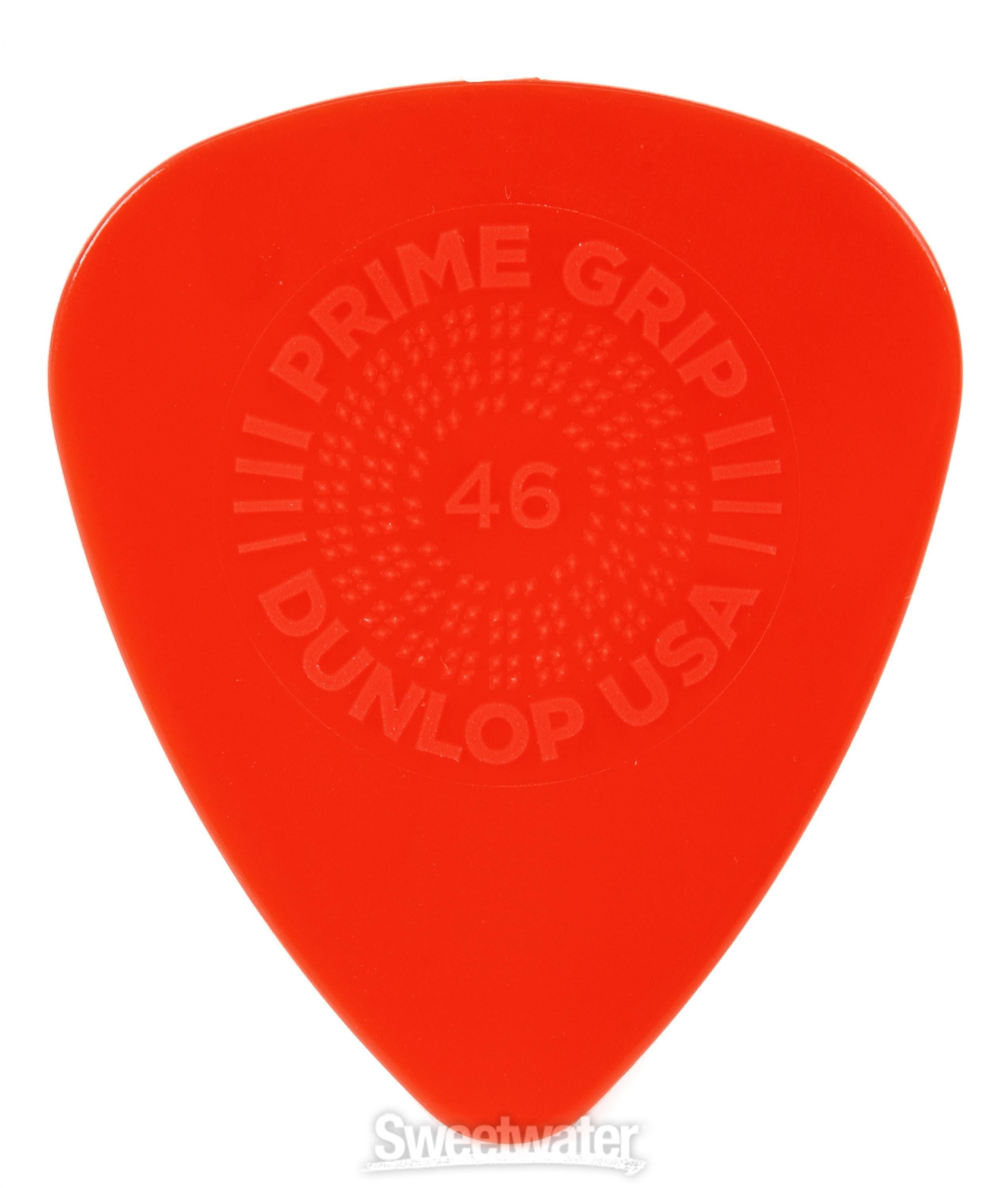 Dunlop 450P046 Prime Grip Delrin 500 Guitar Picks .46mm 12-pack