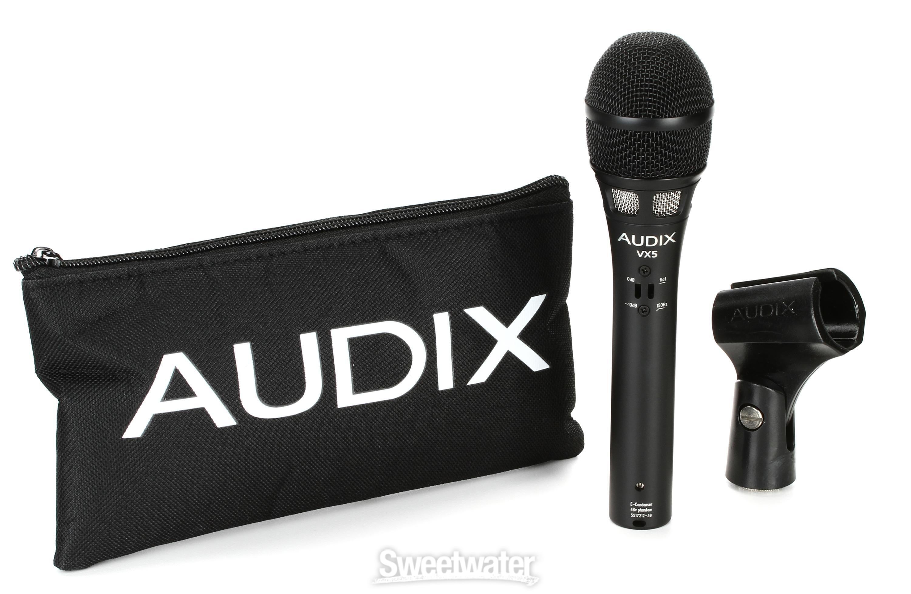 配信機器・PA機器・レコーディング機器 Audix VX5 Audix VX5 Supercardioid Condenser Handheld Vocal Microphone
